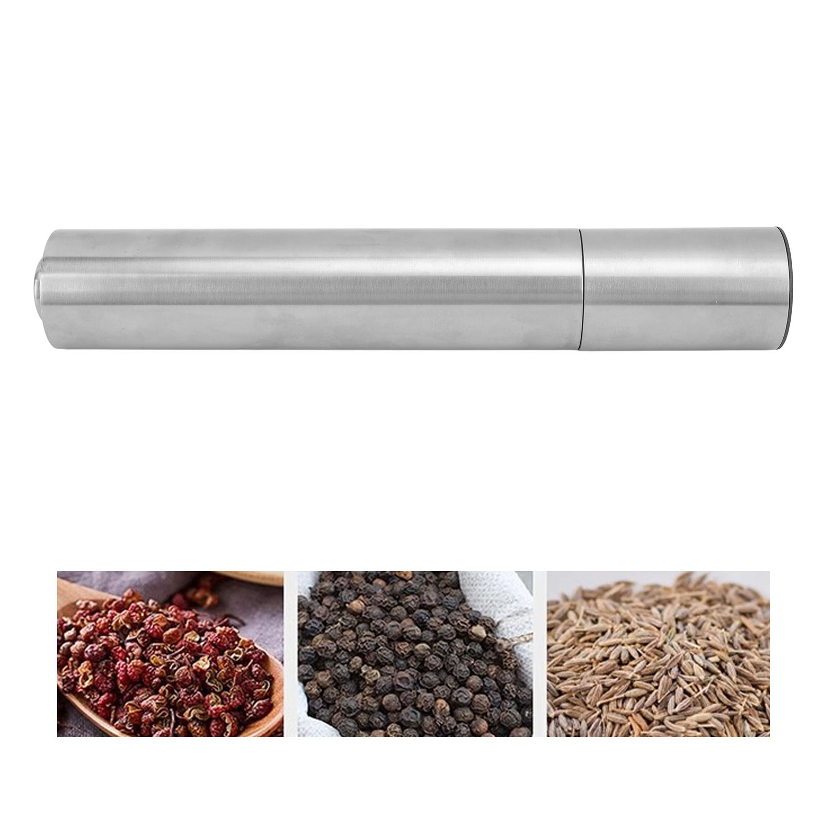 Manuelle Pfeffermühle Aus Edelstahl, Pfefferpulver, Sichuanpfeffer Und Kaffeemühle
