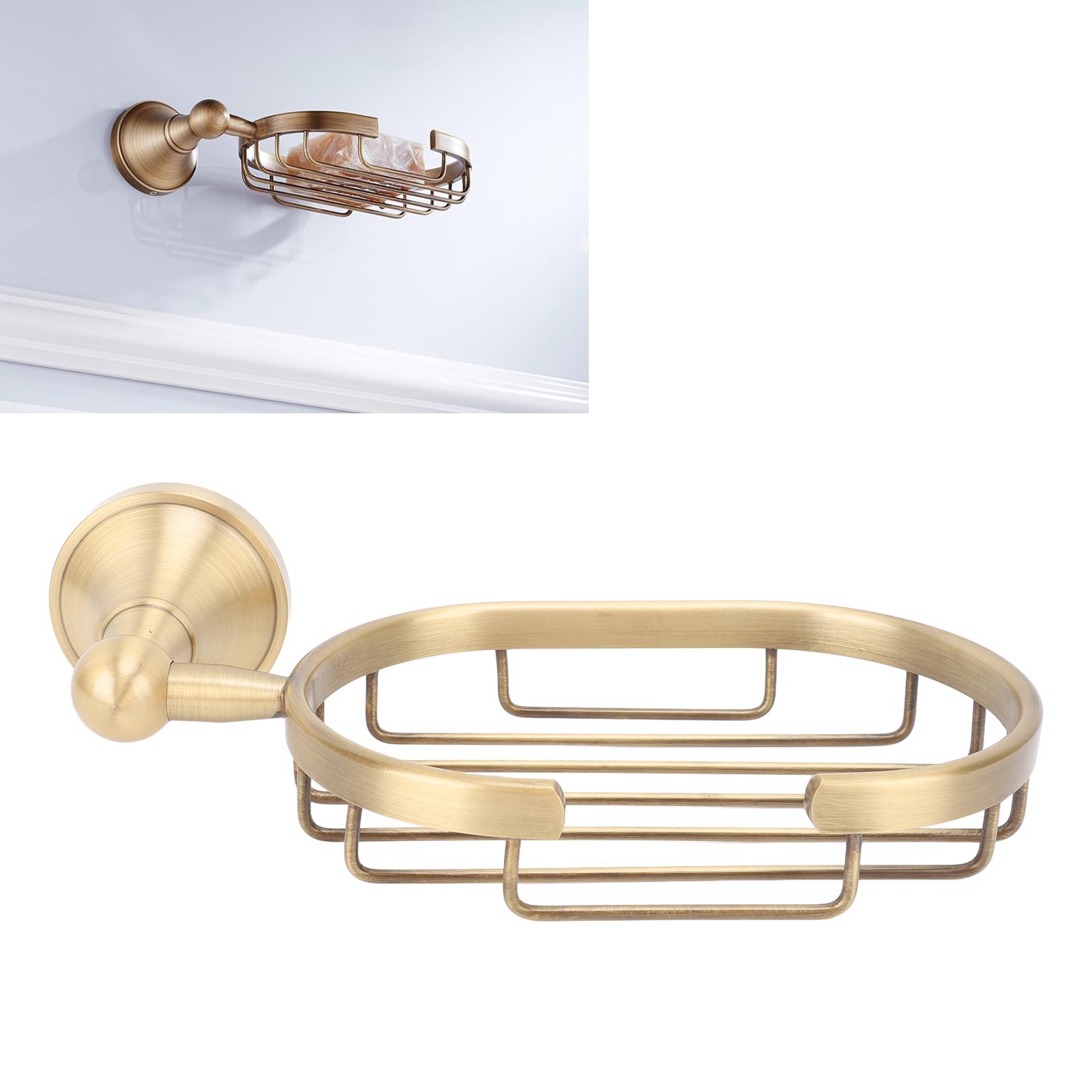 Badezimmeraccessoires Im Europäischen Stil Aus Antikbronze: Seifenschale, Seifenablage
