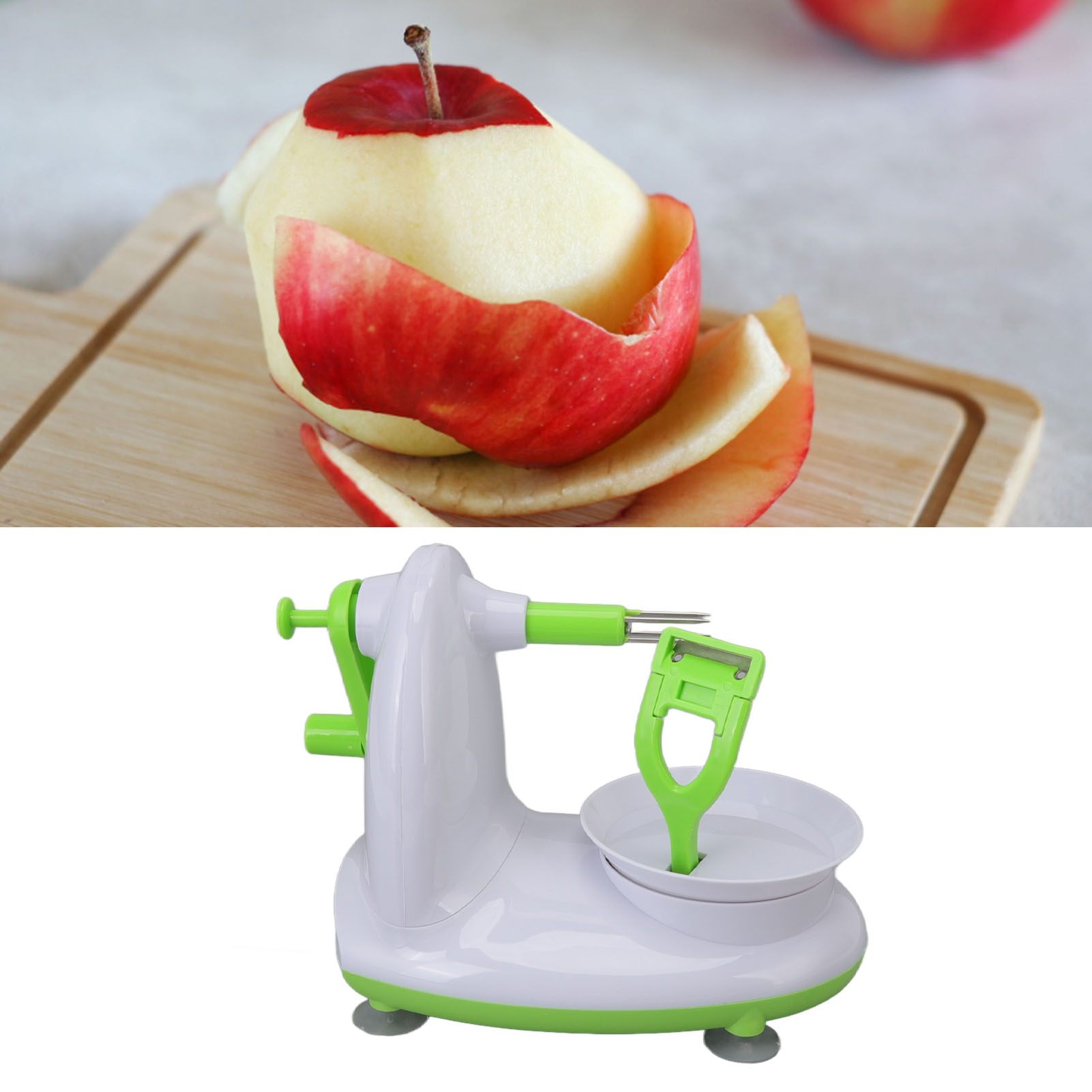 Apfelschäler, Automatischer Handkurbel-obstschäler, Multifunktionsschäler, Schäler, Schaber, Standardmodell