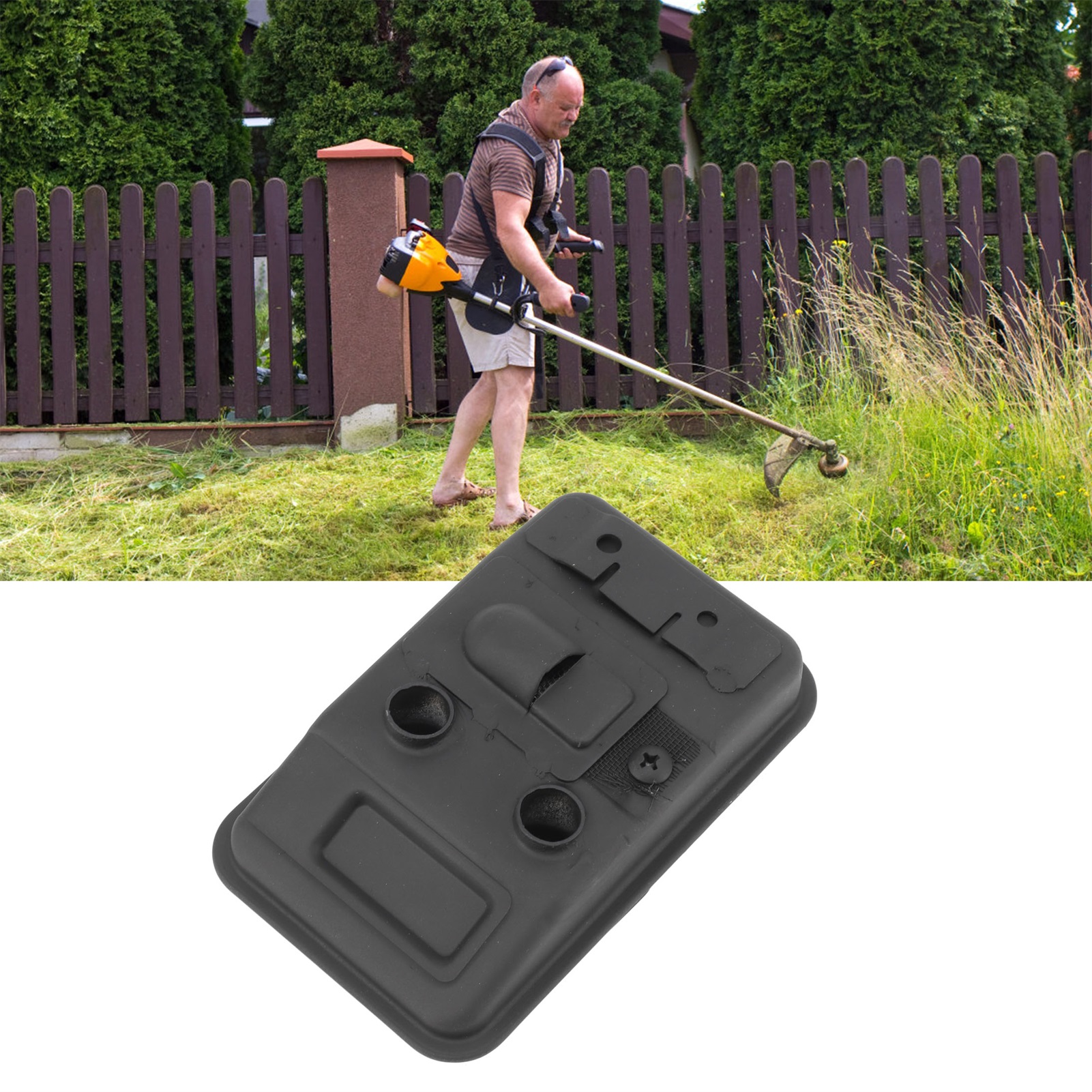 Ersatz-auspuffschalldämpfer Für Stihl Fs75, Fc75, Fs80 Und Fs85 Mikroeinstellungen (freischneider 4137-140-0603).