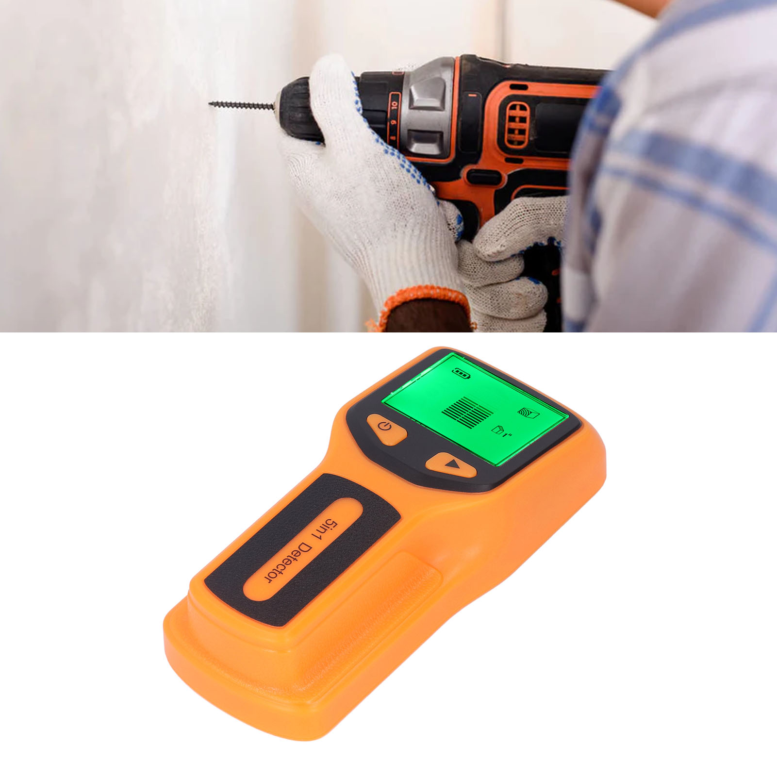 5-in-1 Digitaler Balkendetektor, Wanddetektor, Wandsensor-scanner