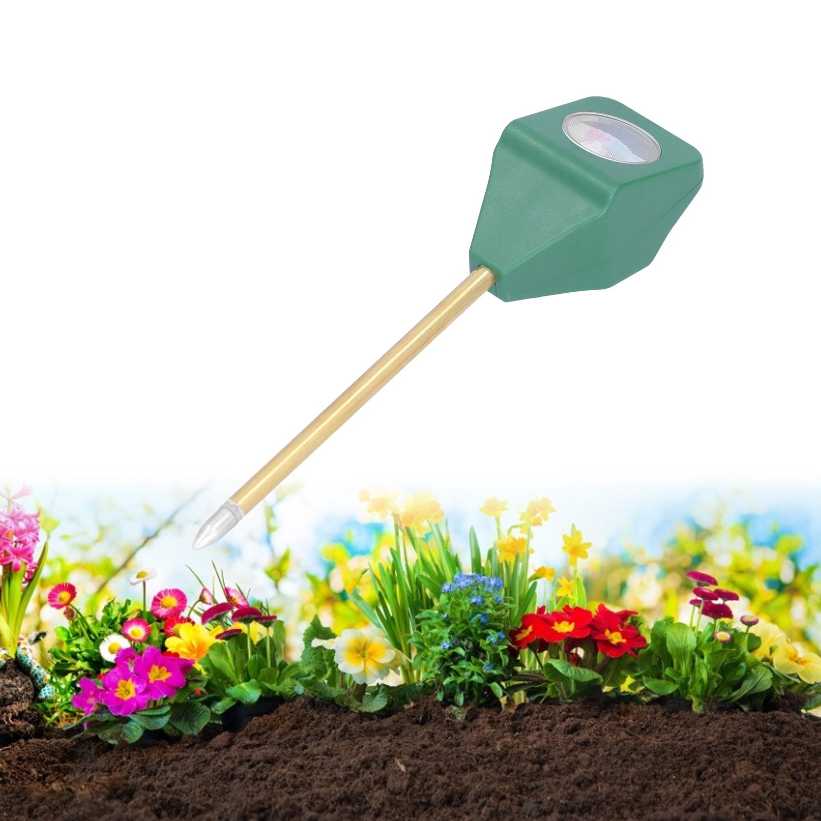 Mini-tragbares Hygrometer, Bodenfeuchtemesser, Bodenanalysator Für Topfpflanzen Und Blumen.