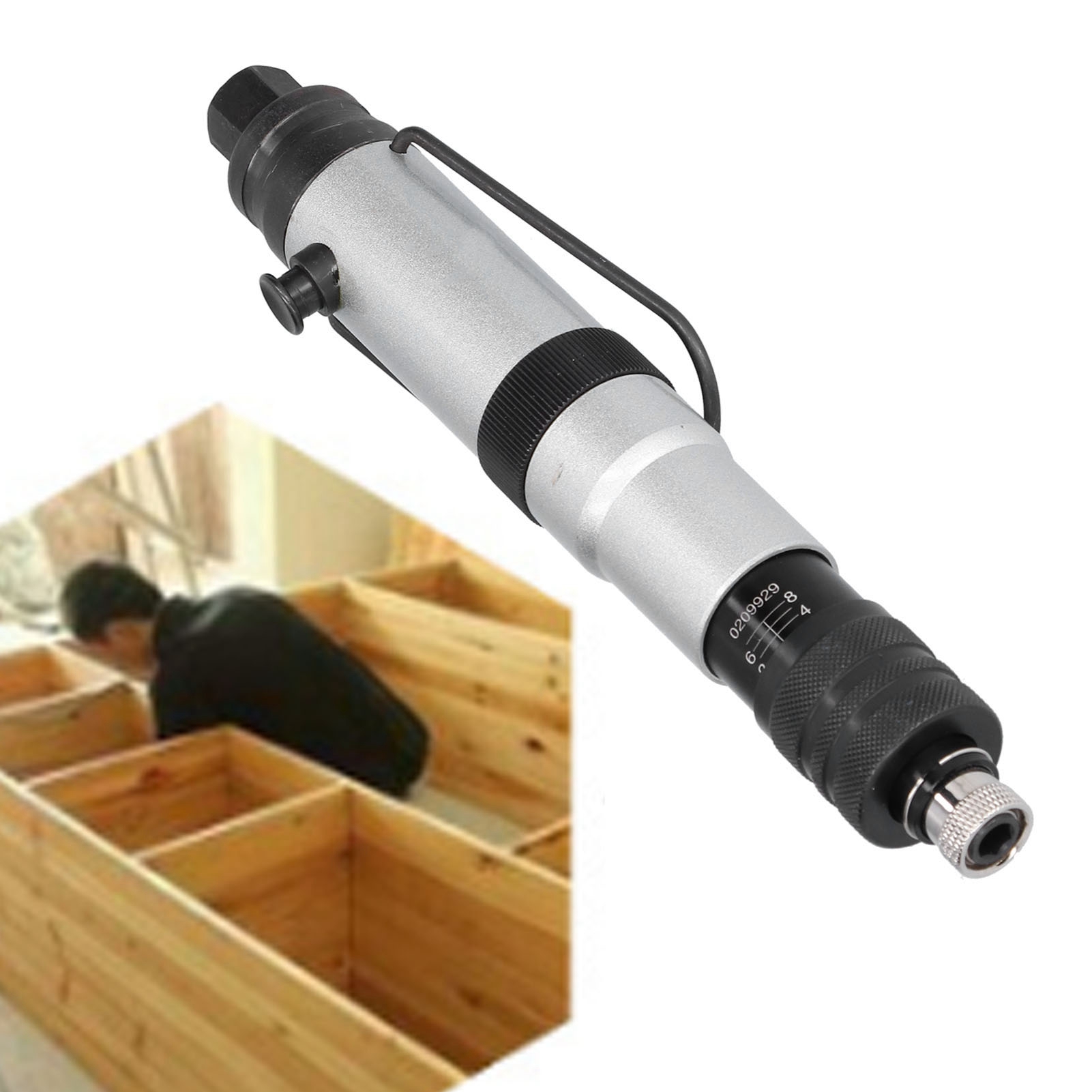 1/4"-druckluftschrauber Mit Pneumatisch Gesteuerter Drehfunktion Und Berührungsempfindlichem Drehmechanismus