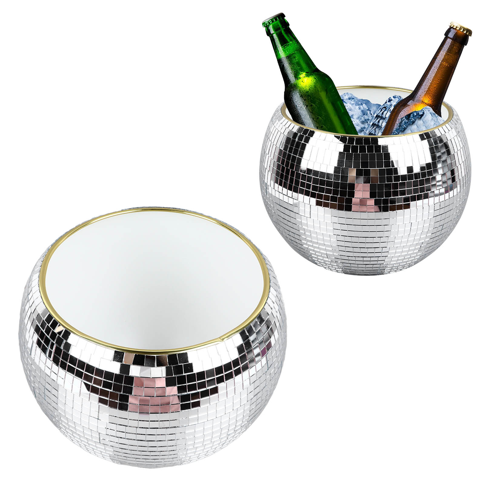 Disco-eiskübel, Ein Dekorationsgegenstand Für Bar-/party-atmosphäre.
