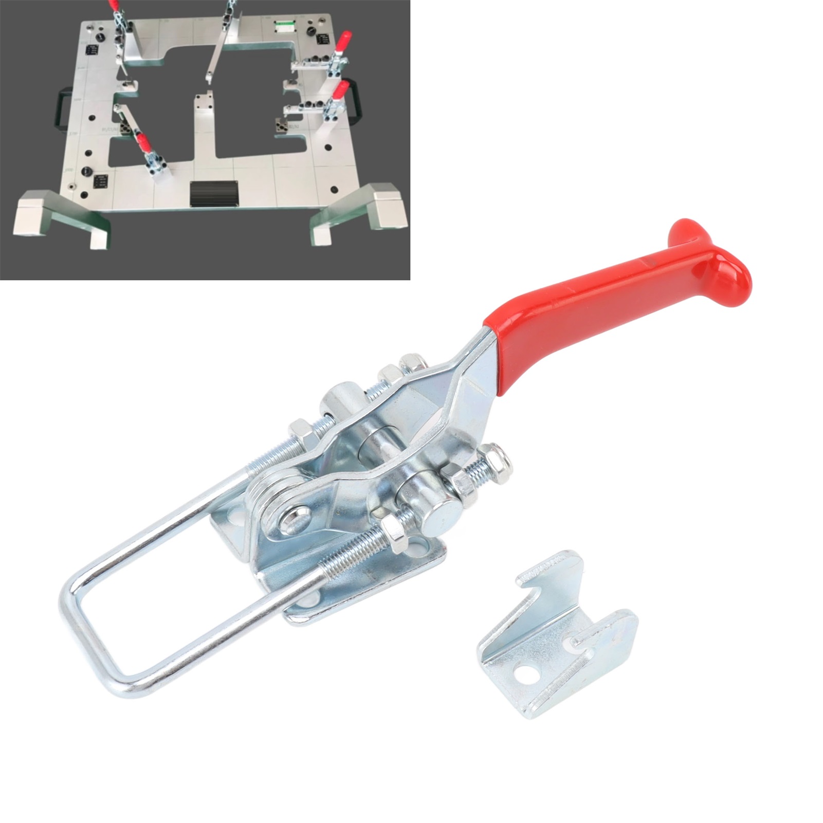 Verstellbare Klemmen, Robuste Industrielle Metallbefestigungen, Gh 40341.