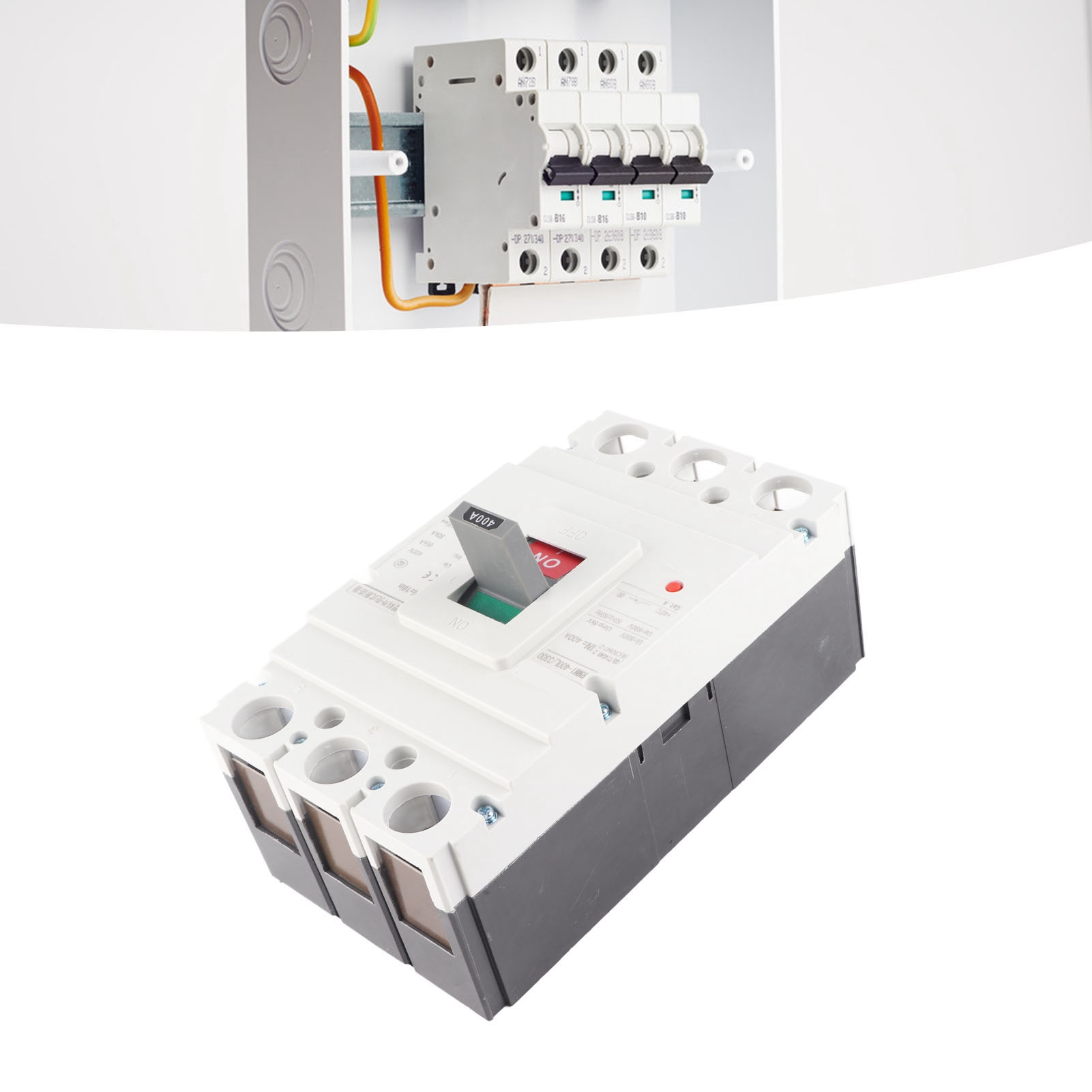Geformter Leistungsschalter Mit Überlast- Und Kurzschlussschutz, 400 V Drehstrom/400 A Pneumatischer Schalter