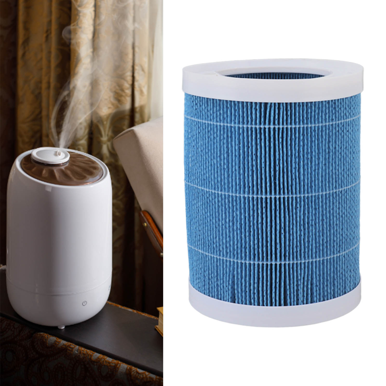 Kompatibel Mit Der Xiaomi Mi Pure Cjsjsq01dy Nebelfrei-luftbefeuchter-filterkartusche (verdampferfilter).