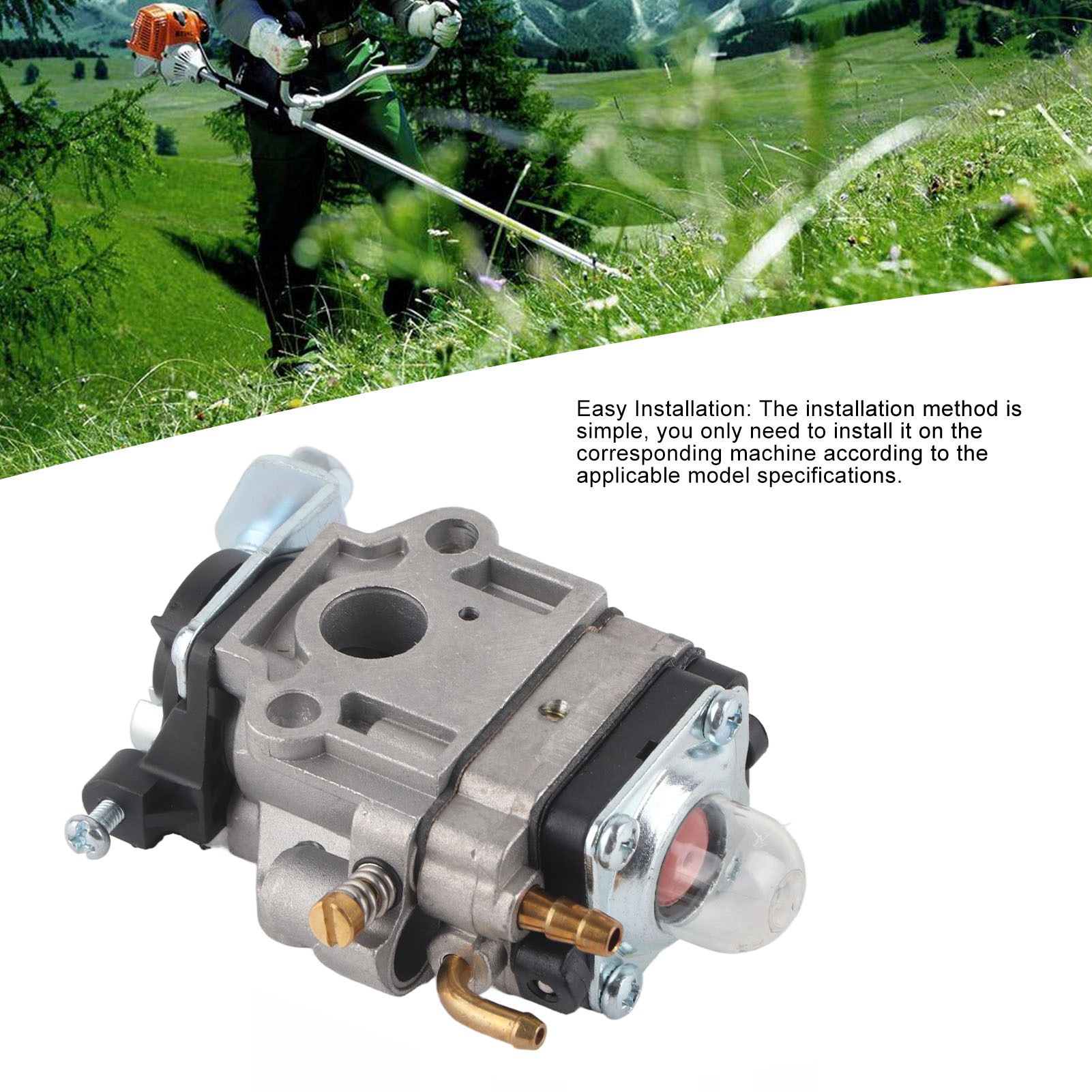 Heckenschere, Rasenmäherteile, Zweitaktmotor, Vergaser