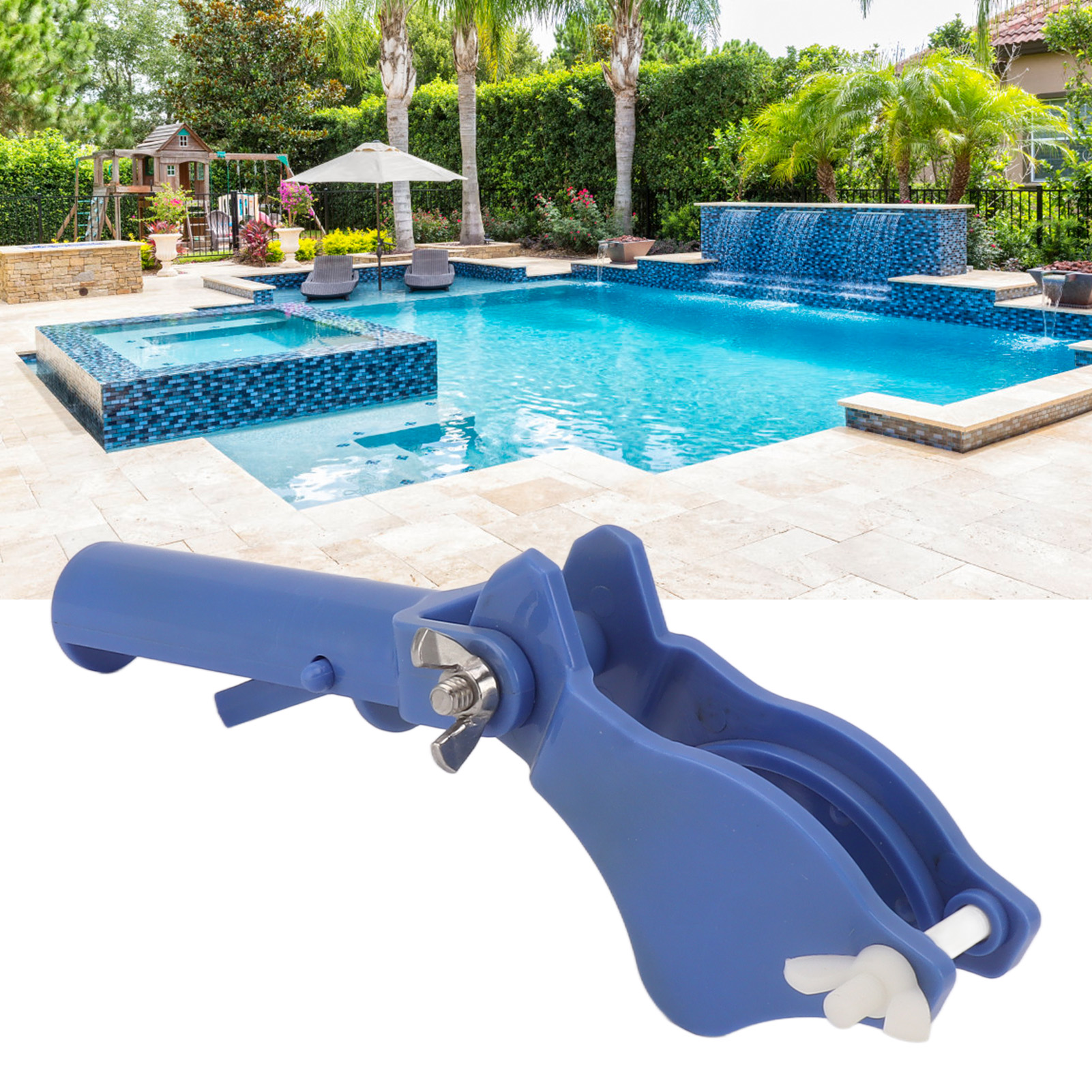Halterung Für Poolreiniger, Zubehör Für Die Poolreinigung, Kompatibel Mit 3-zoll-ersatzreinigern, Ideales Werkzeug Für Die Poolpflege.