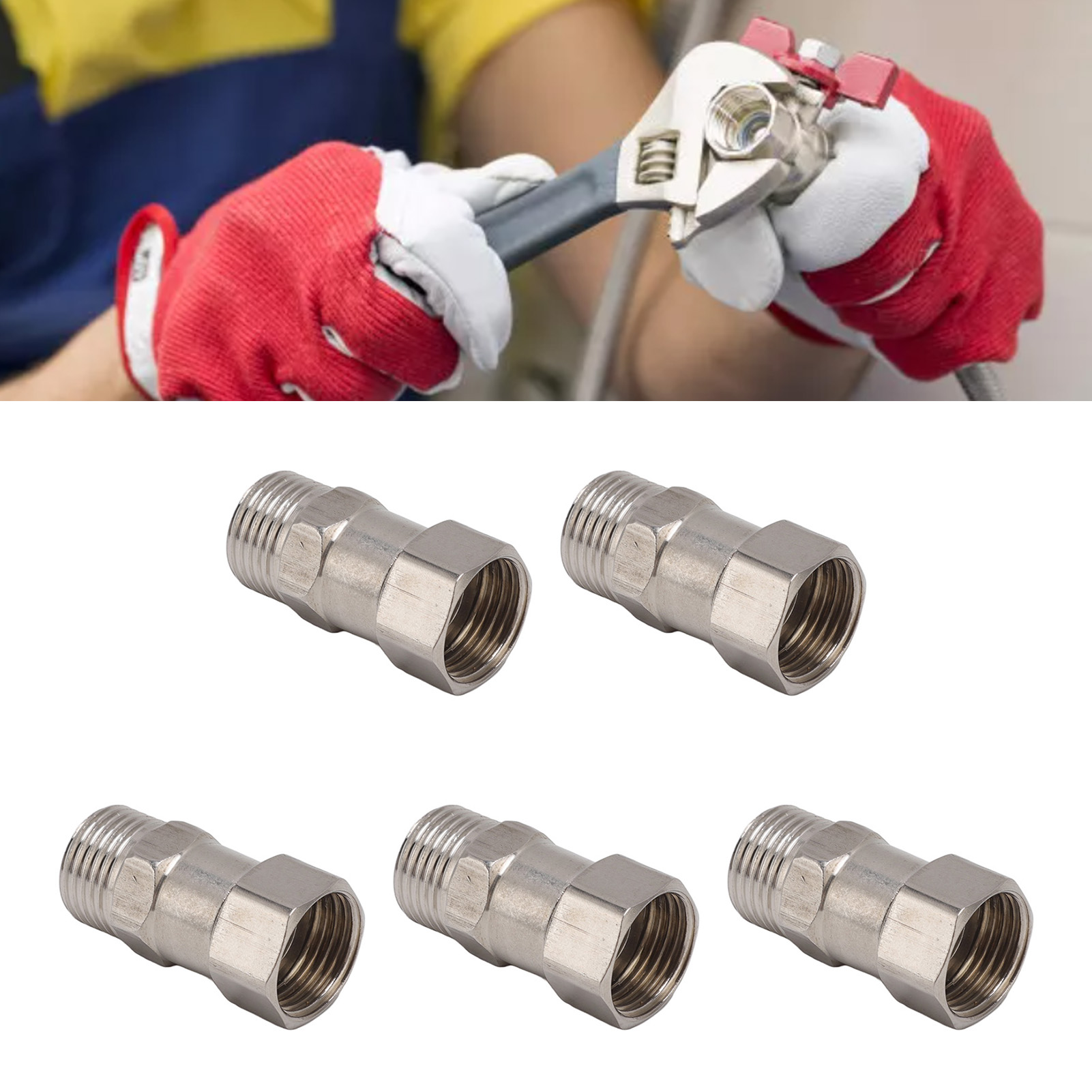 Stück/verkauf Von Edelstahl-innen- Und Außenfittings, Rohrverschraubungen Und Adaptern Mit G1/2 Innengewinde.