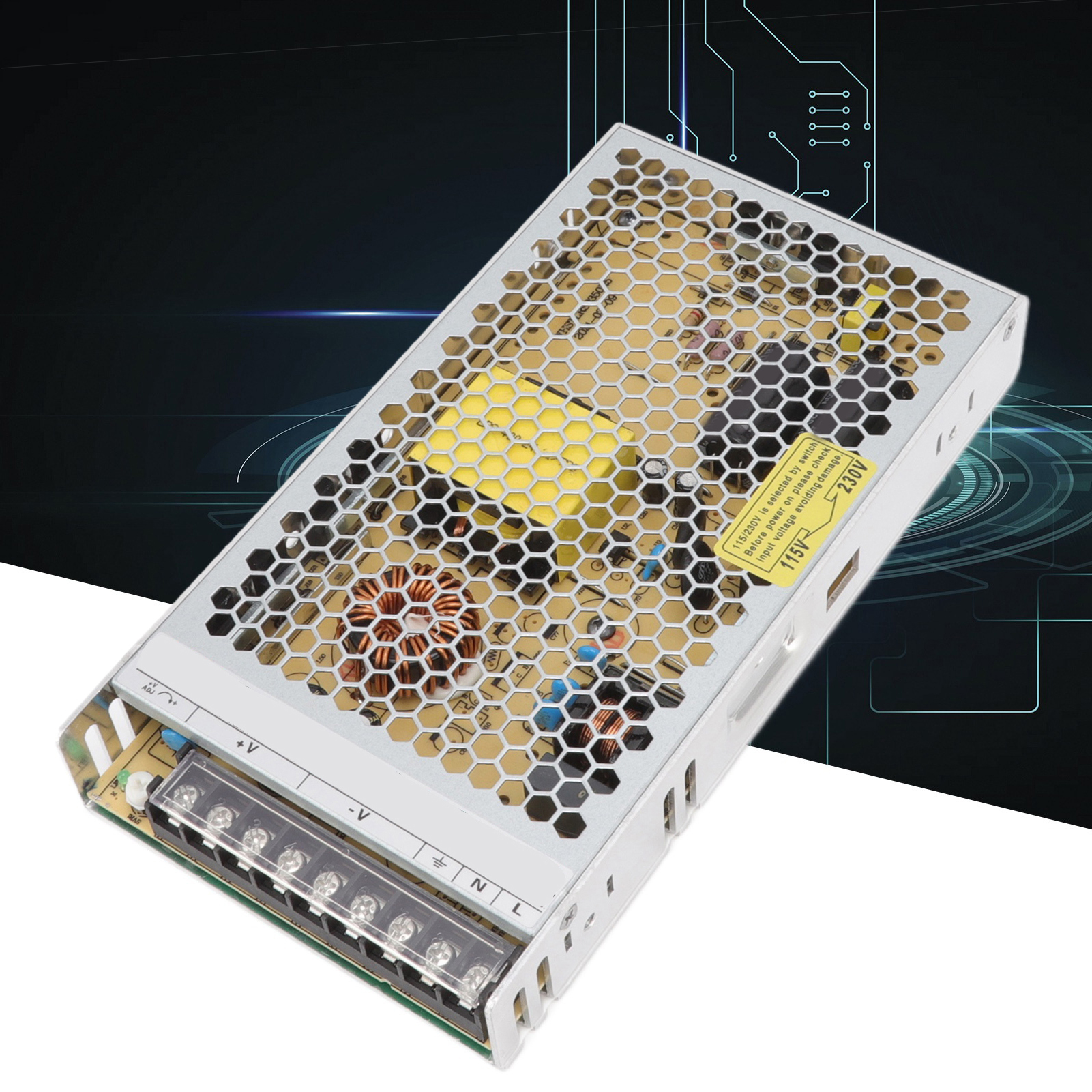 Lrs 24v Schaltnetzteil, Magnetventilsensor, 100–120v/200–240v Led-wandstrahler Lrs-200w-24v 8,8a