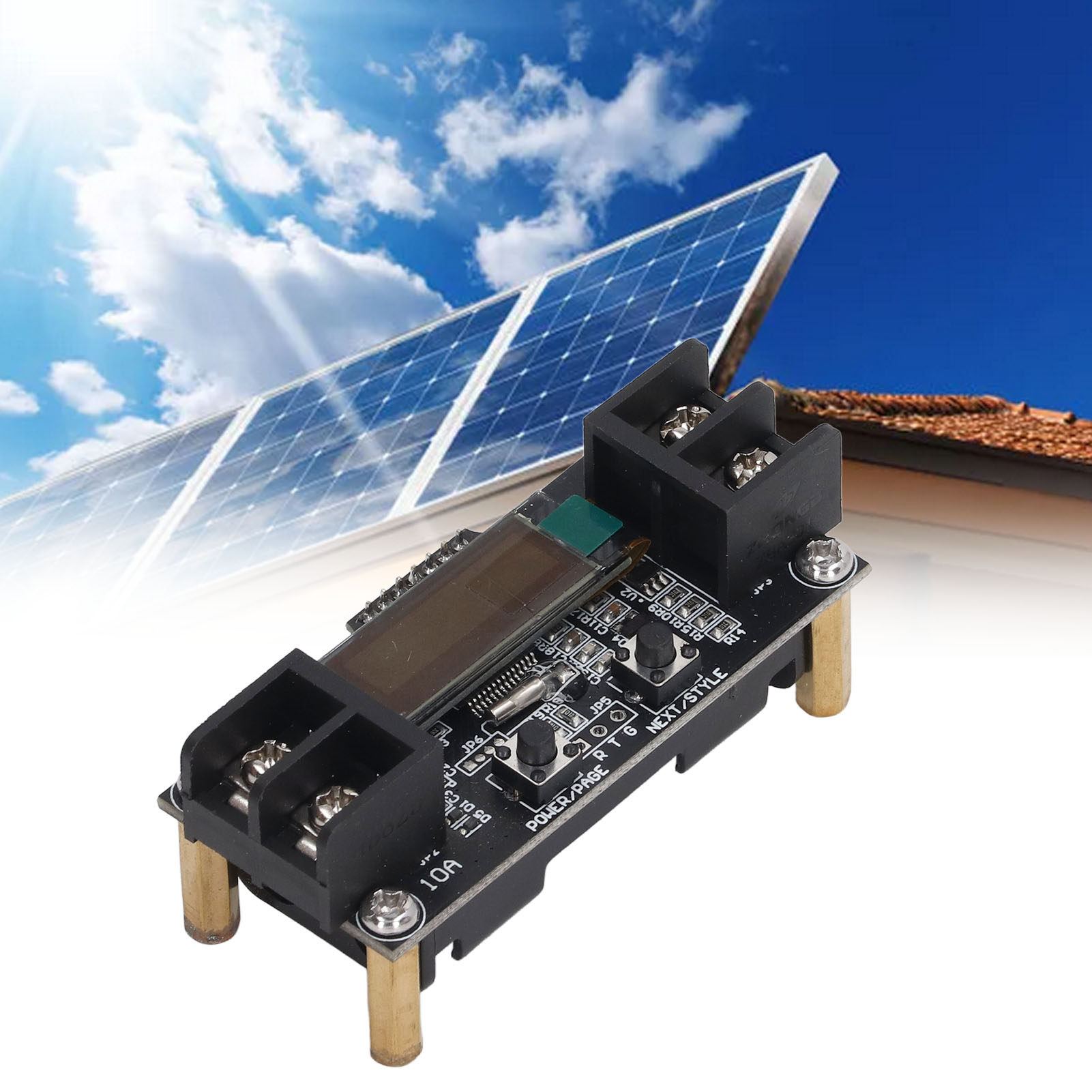 50-v-solarstromtester, Wattstunden-batteriestrommonitor, 10-a-solarstrom-produktionstimer