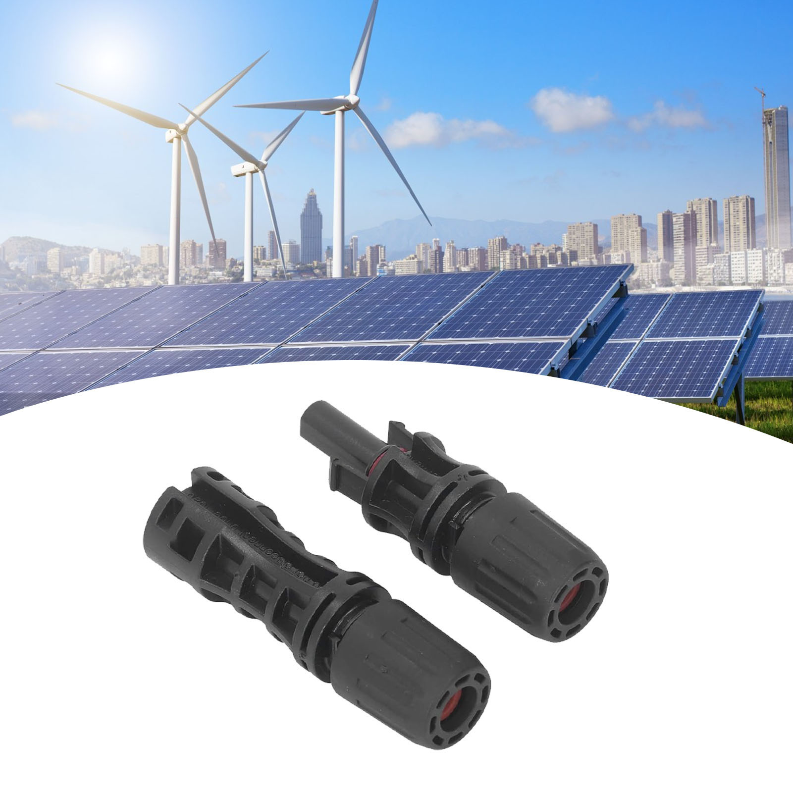 Kabelverbinder Für Solarmodule, Ip67 Wasserdicht, 5 Sätze Stecker Und Buchsen, Unterstützen Eine Spannung Von 1500 V 50 A.