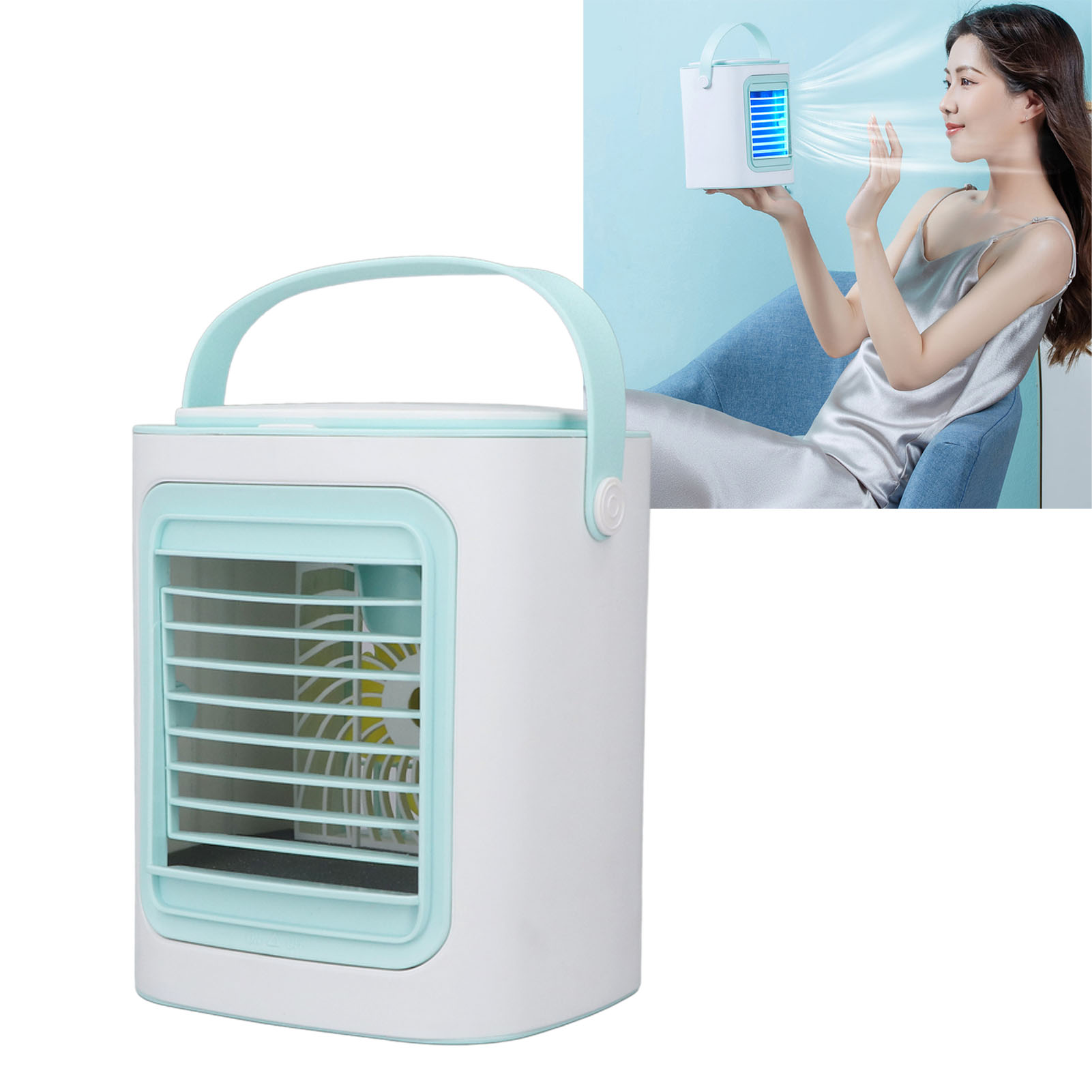 Nebelventilator, Büroklimaanlagenventilator, Luftbefeuchterventilator, Mini-wasserventilator Für Studenten, Kleines Haushaltsgerät
