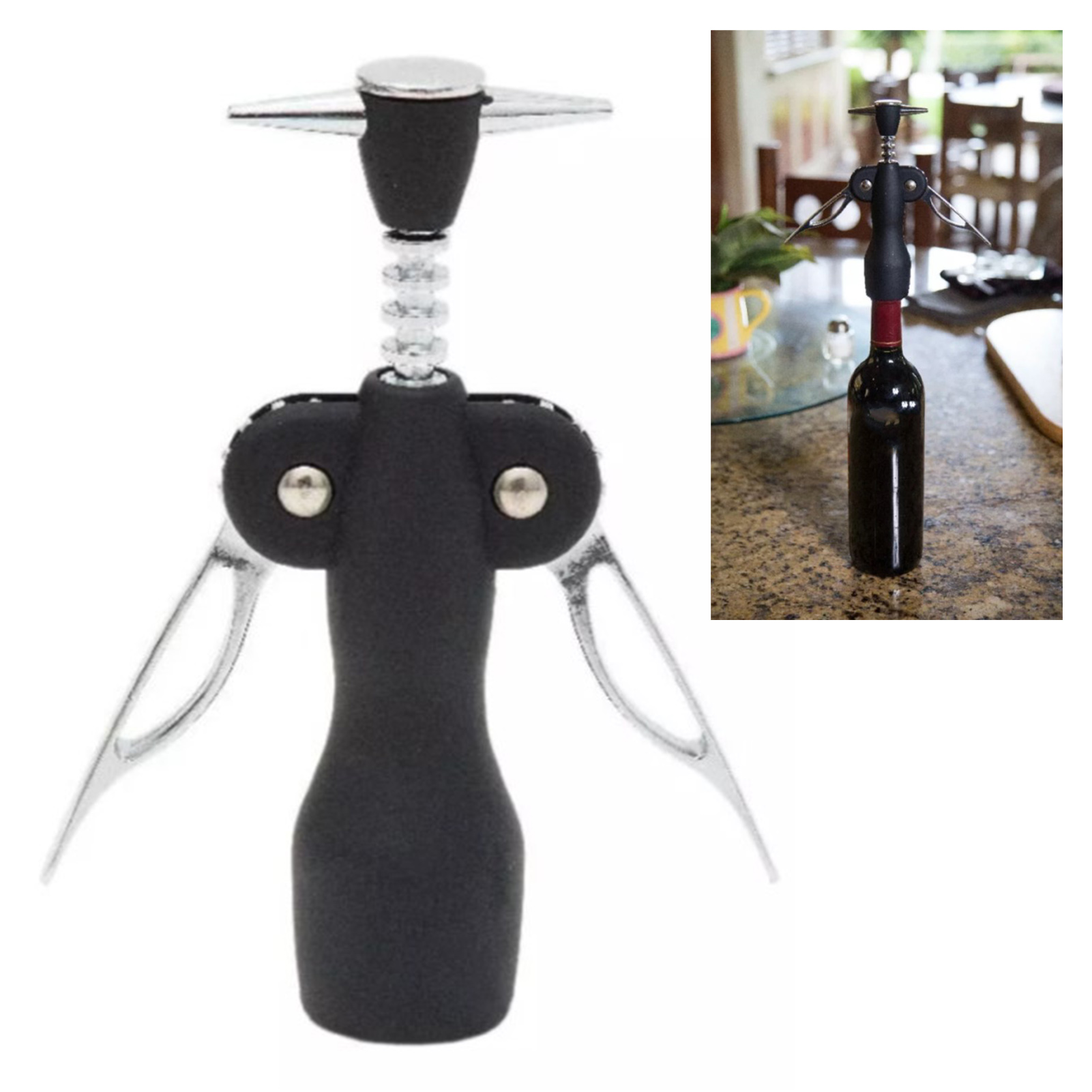 Multifunktionaler Flaschenöffner Für Wein Und Bier, Origineller Flaschenöffner, Korkenzieher Für Rotwein, Set Mit Rotweinflaschenöffnern Für Den Heimgebrauch