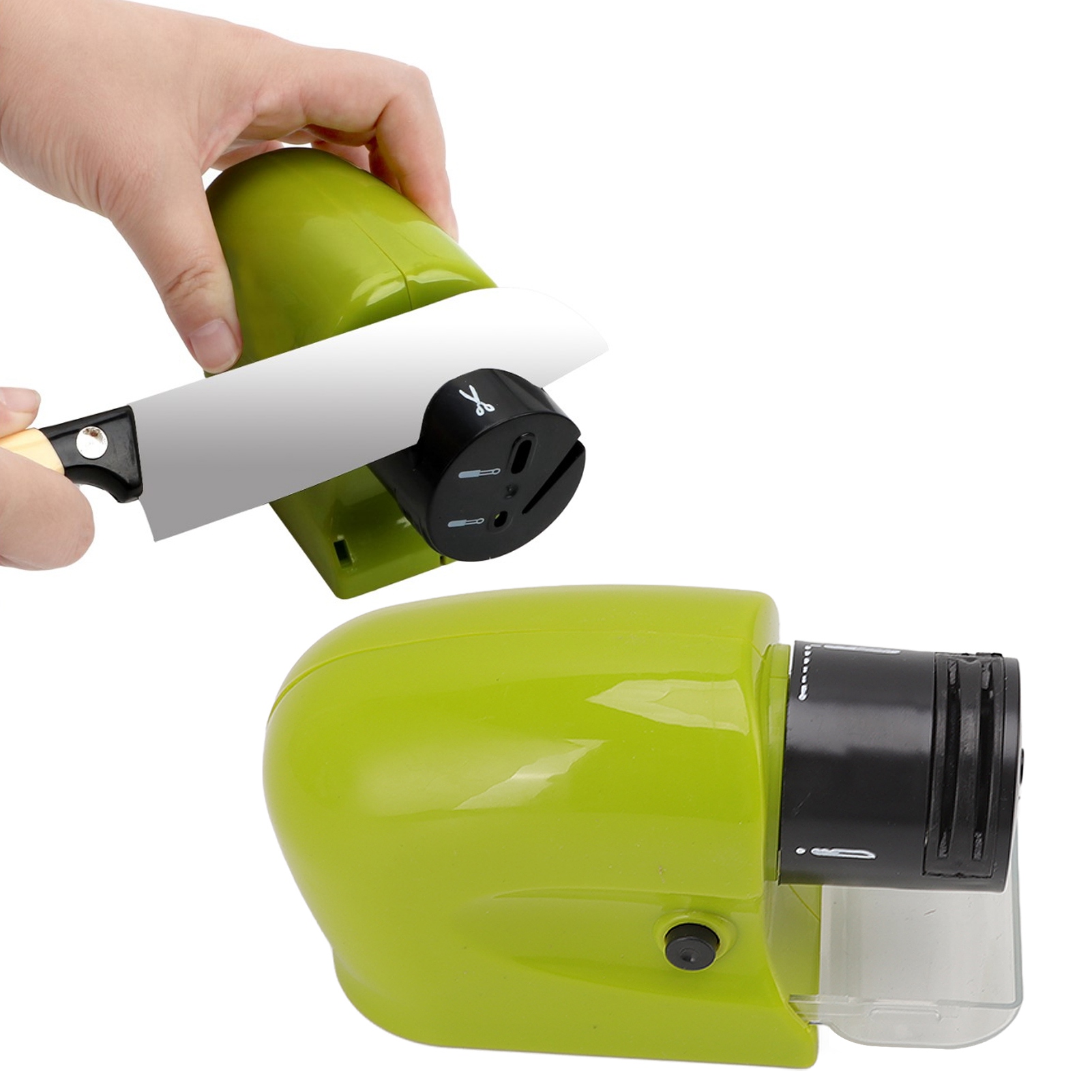 Swifty Sharp Elektrischer Messerschärfer Mit Schnellschärfstein Und Multifunktionalem Schärfwerkzeug