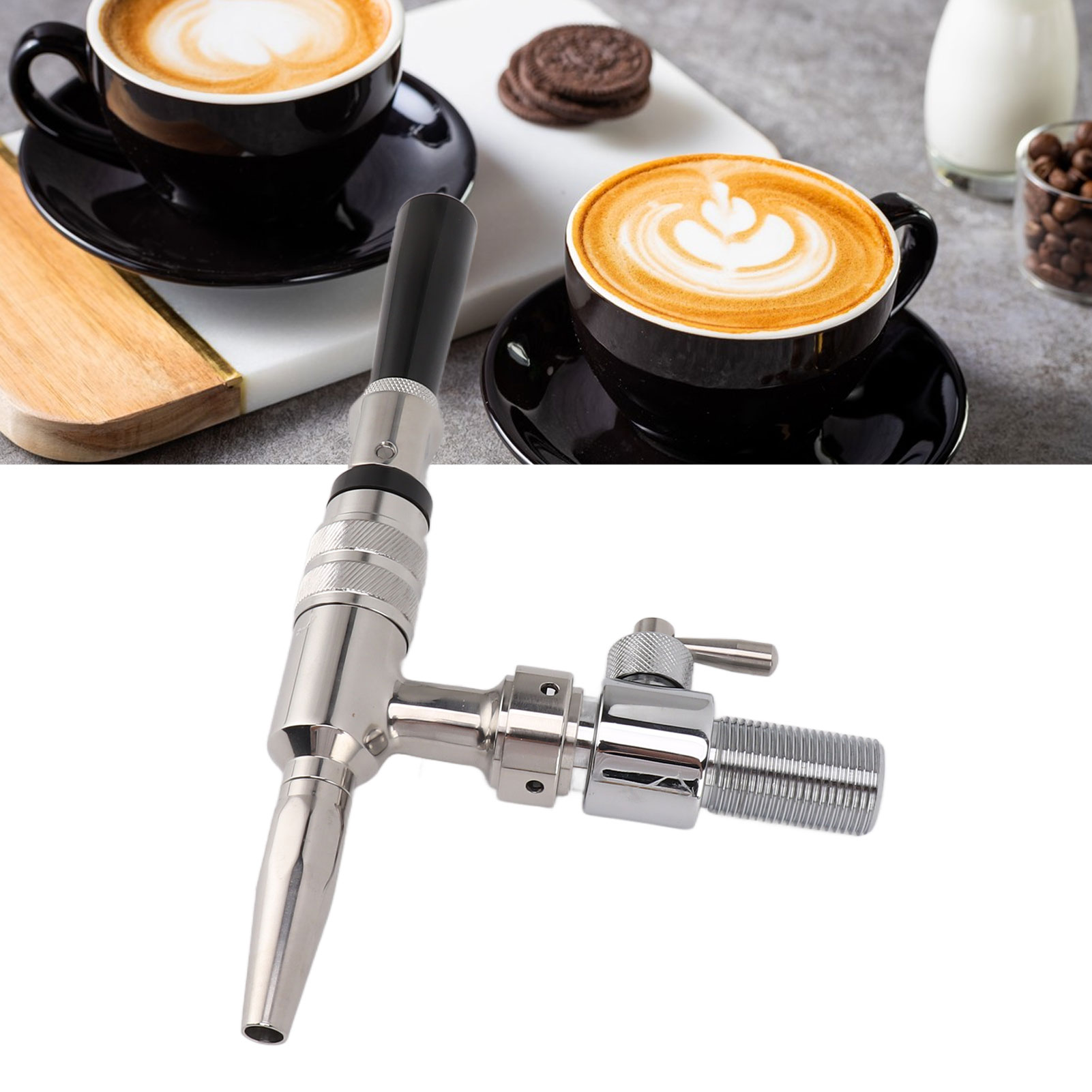 Kaffeehahn Aus Edelstahl, Rostfrei Und Auslaufsicher.