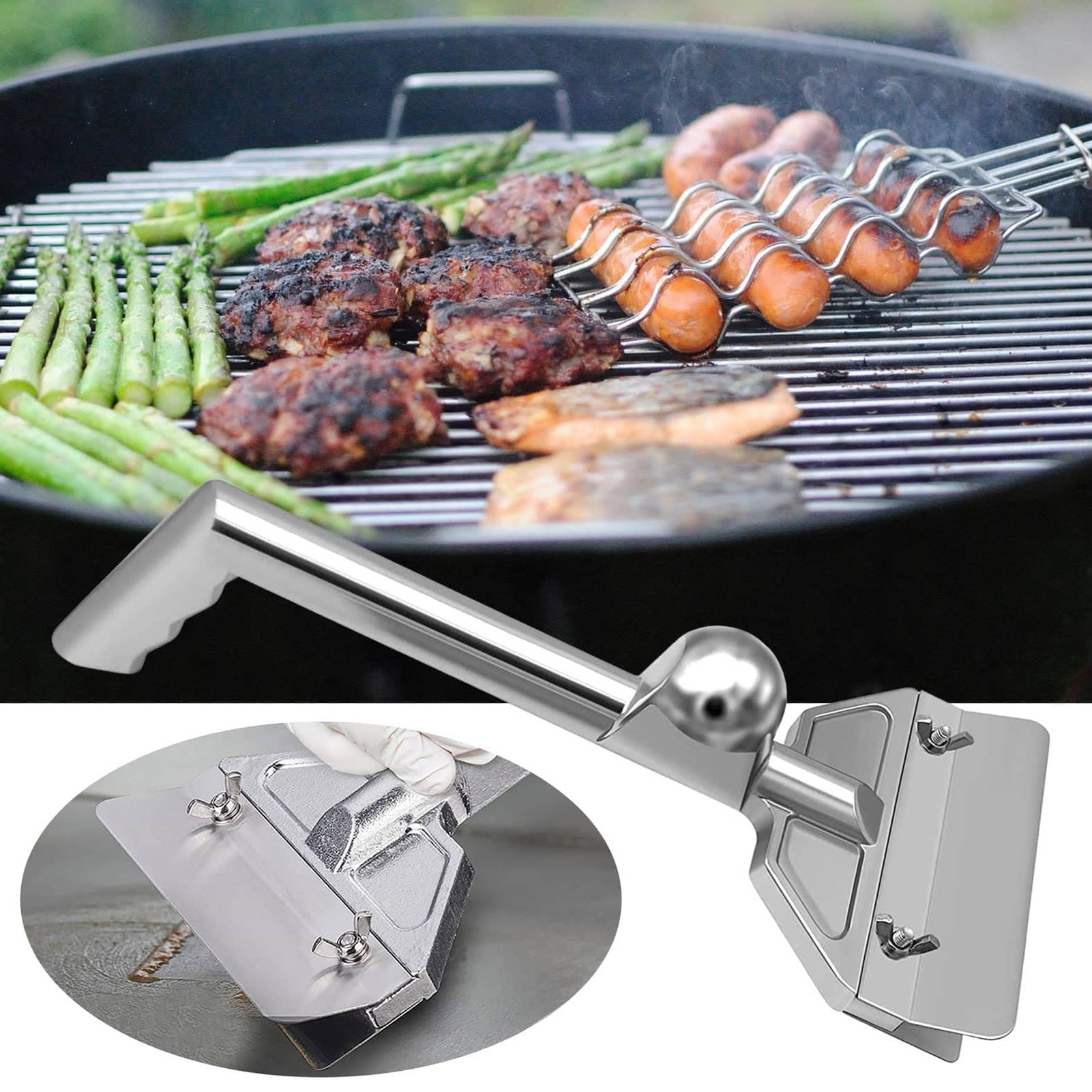 Professioneller Grillspatel, Küchenspatel, Teppanyaki-spatel Für Hotels Und Restaurants, Schaberspatel Für Den Heimischen Grill