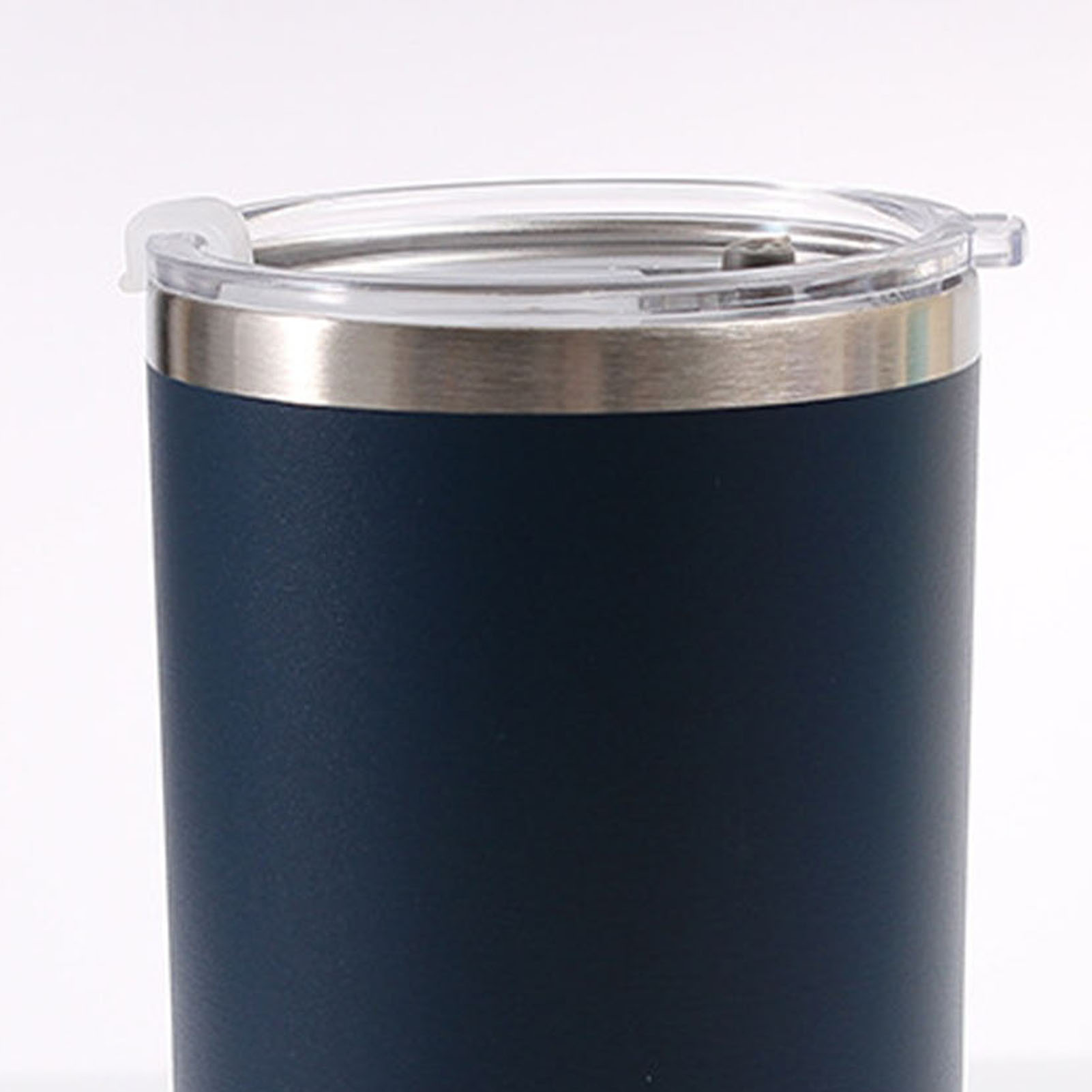 Edelstahl-autobecher, Amerikanischer Bierkrug Mit Breiter Öffnung, Großes Fassungsvermögen, Isoliert, Um Speisen Frisch Zu Halten, Marineblau.