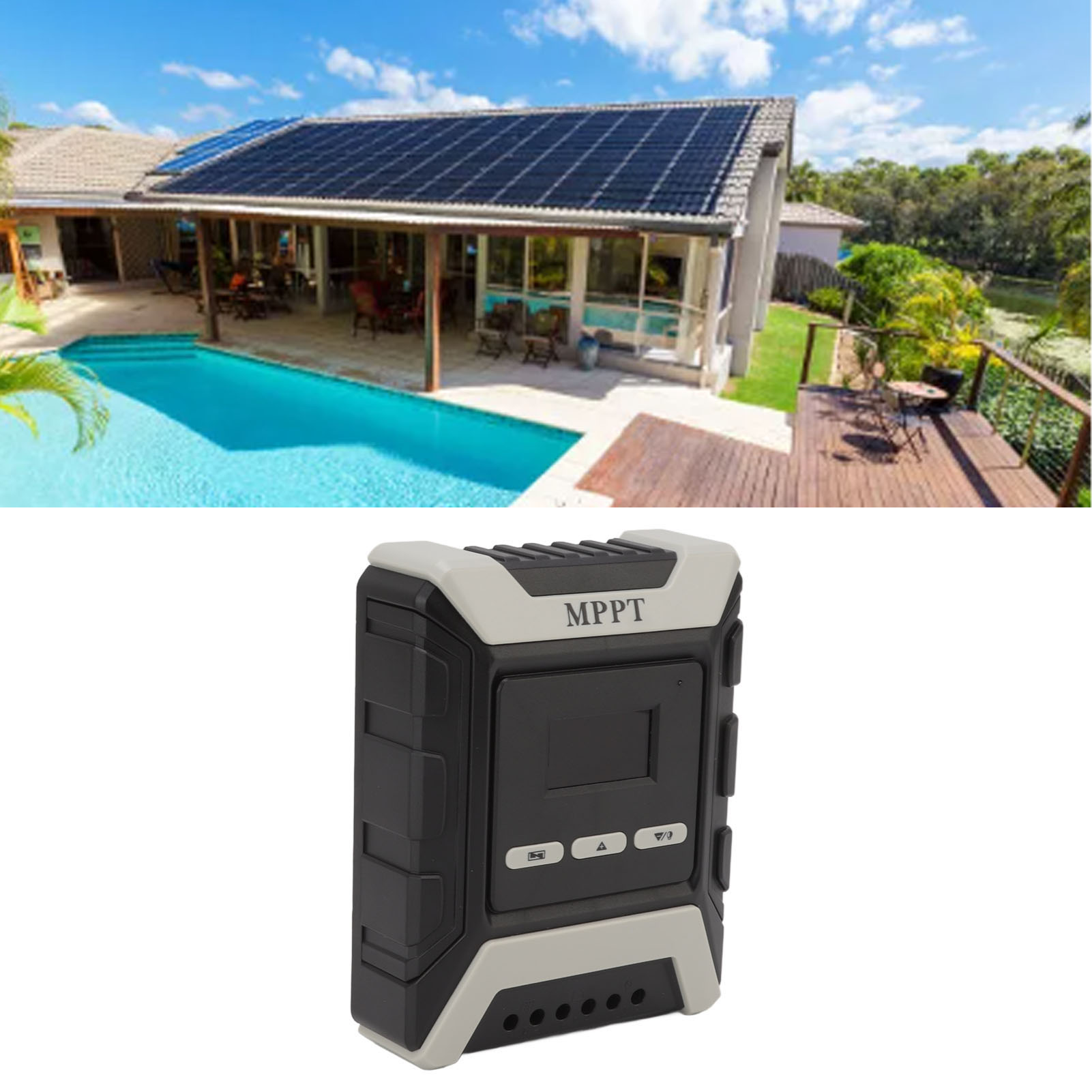 30a Mppt Solar-lade-/entladeregler Für Photovoltaikanlagen Mit Großem Spannungsbereich (12v80v)