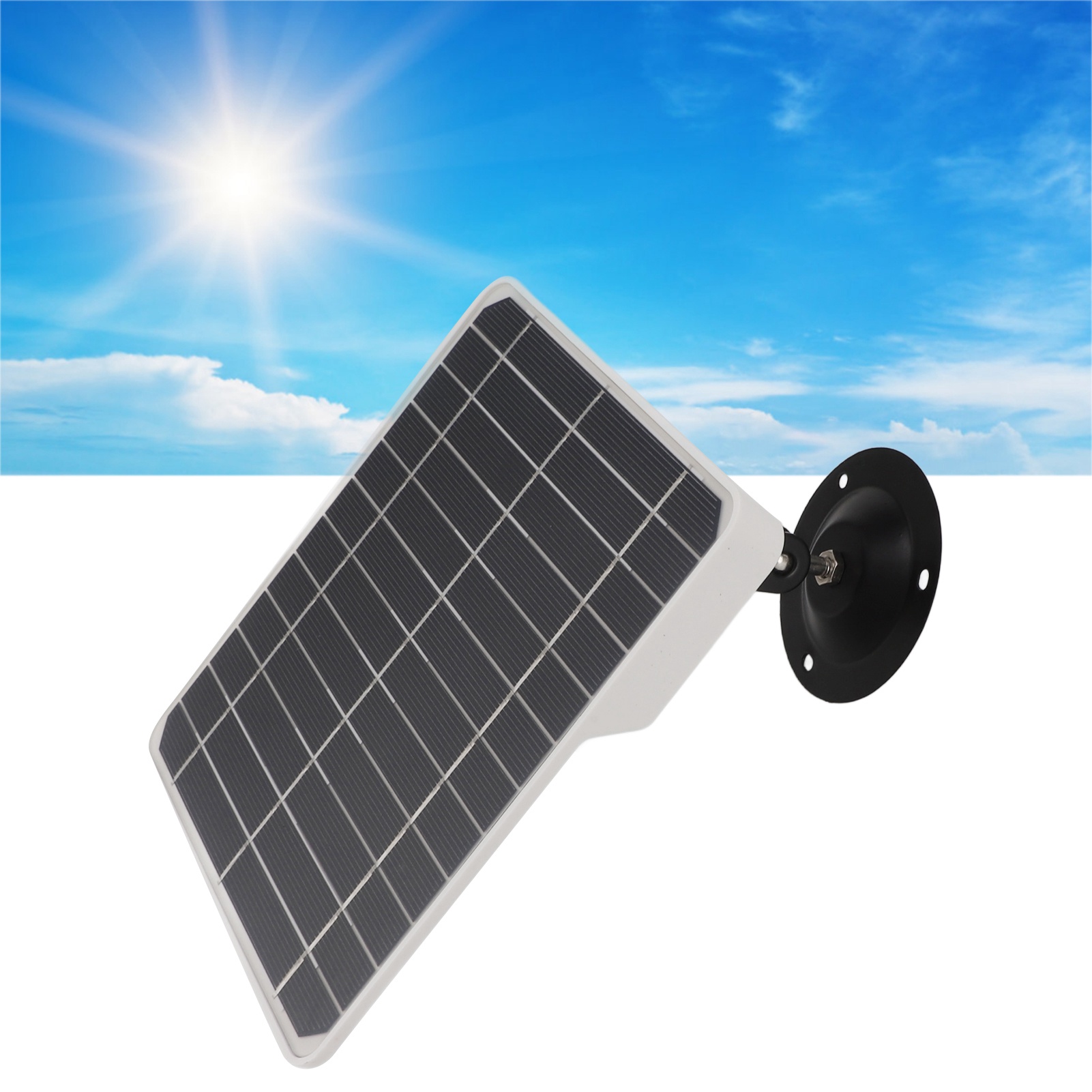 Universelles 10-w-solar-überwachungspanel, Hocheffizientes Netzteil, Installation In Verschiedenen Winkeln Möglich