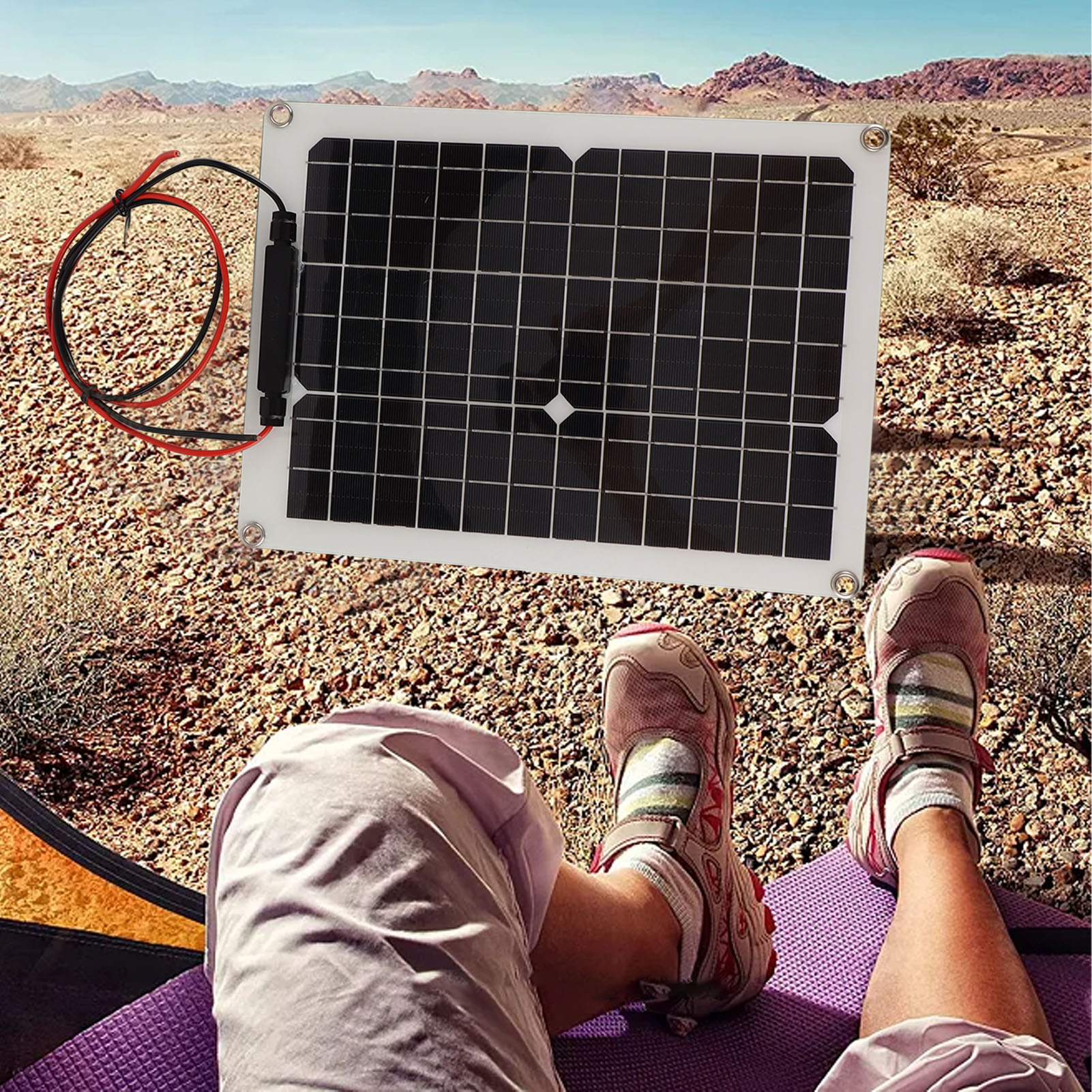 300-w-solarpanel Mit Laderegler: Hocheffiziente, Energiesparende Und Zuverlässige Solarstromerzeugungsanlage