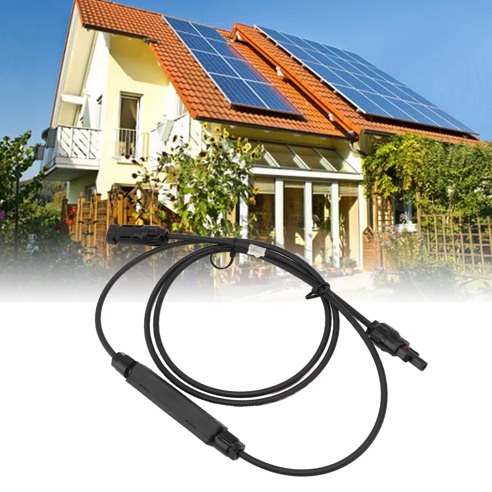 Mc4 Wasserdichtes Photovoltaikkabel Für Die Innenausstattung Mc4 Photovoltaikkabel Zum Anschluss An Die Anschlussdose Von Solarmodulen.