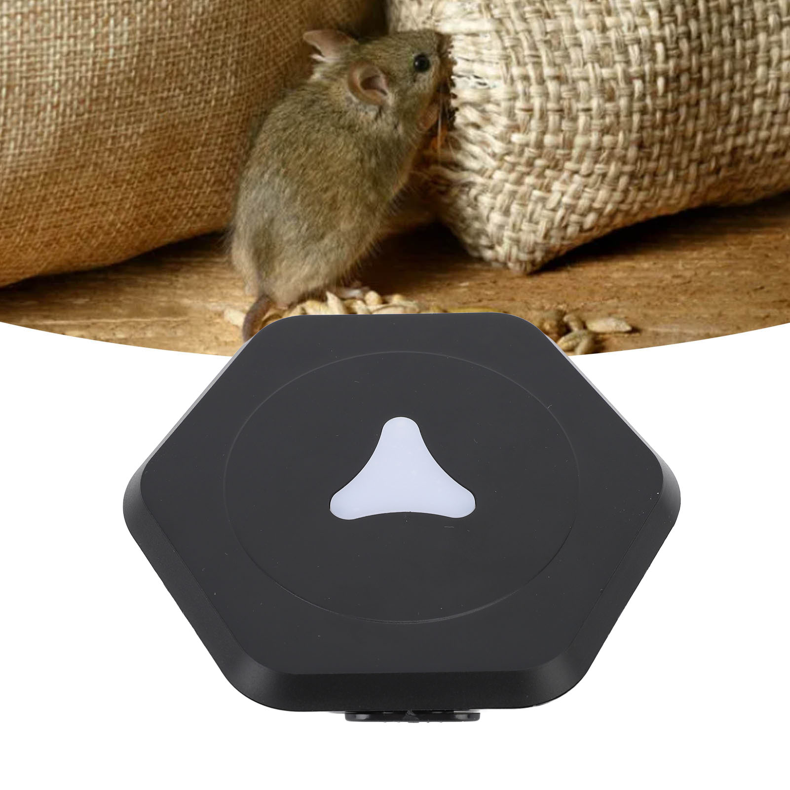 Insektenschutzmittel Für Den Innenbereich Gegen Kakerlaken, Mücken Und Mäuse, Sechseckiger Batterietyp.