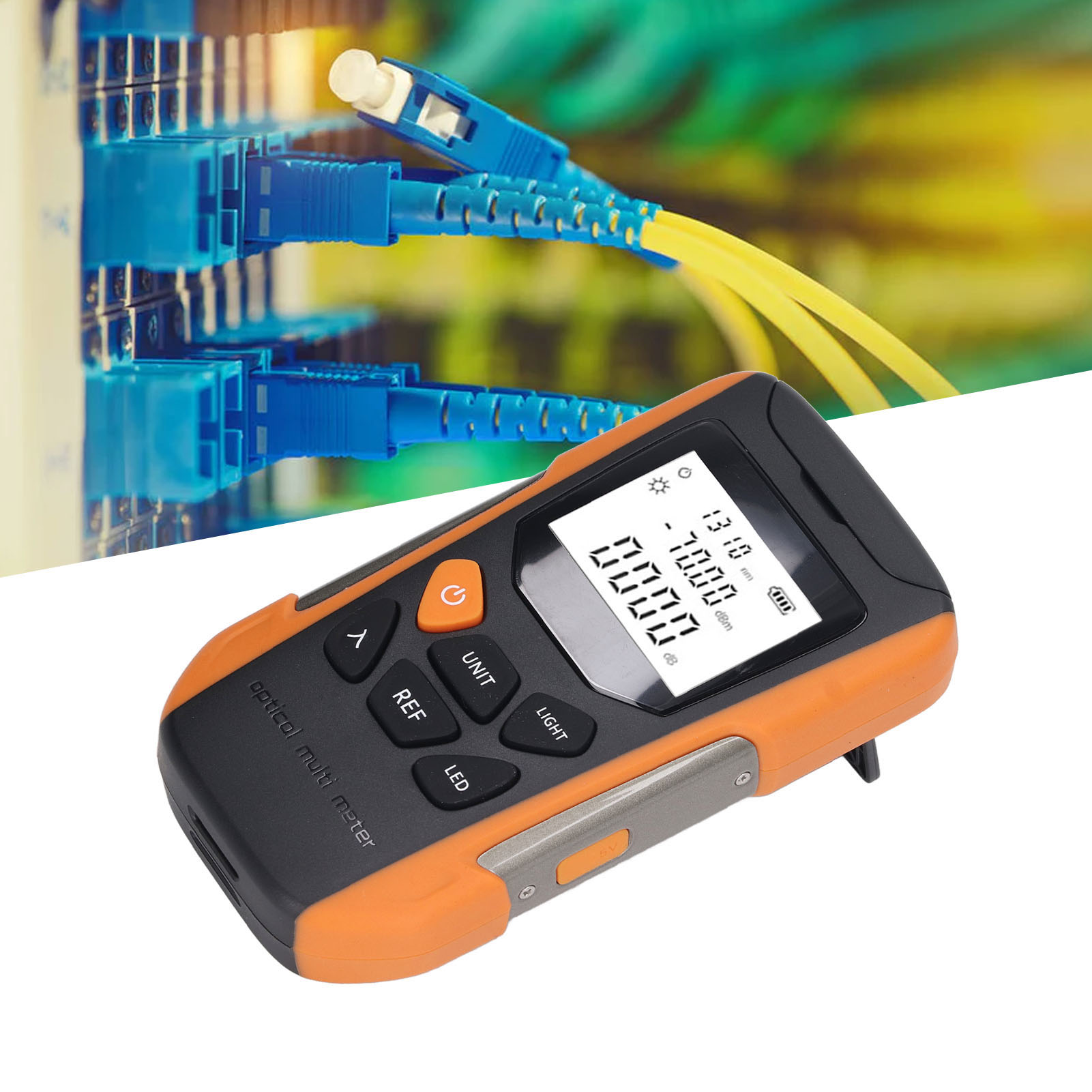 Optisches Wattmeter, Multimeter, All-in-one-infrarotgerät Mit Lithium-ionen-akku, Dualer Stromversorgung, 30-km-abschwächungsmessgerät, G9-wattmeter