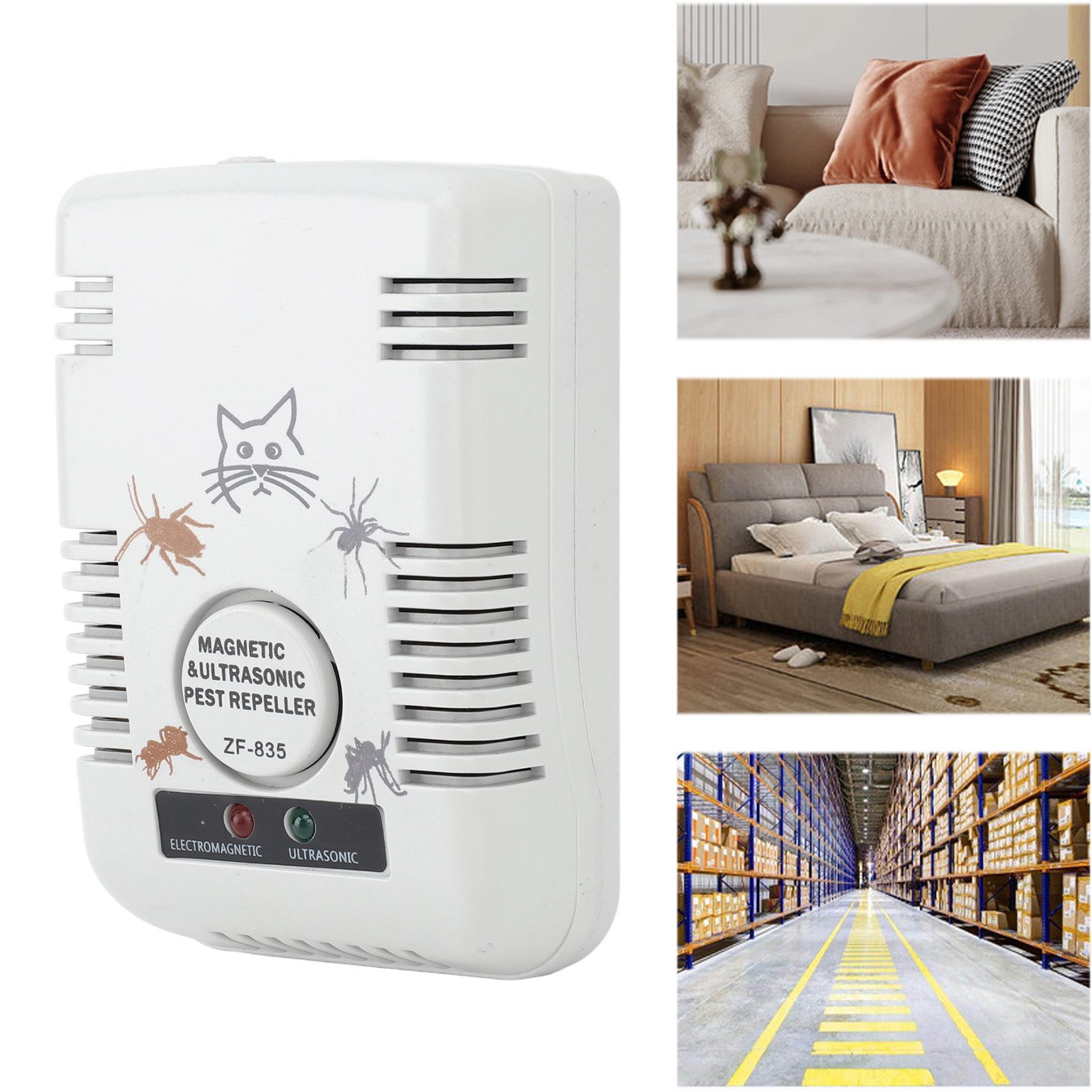 Multifunktionales Insektenabwehrgerät, Europäischer Standard 220 V