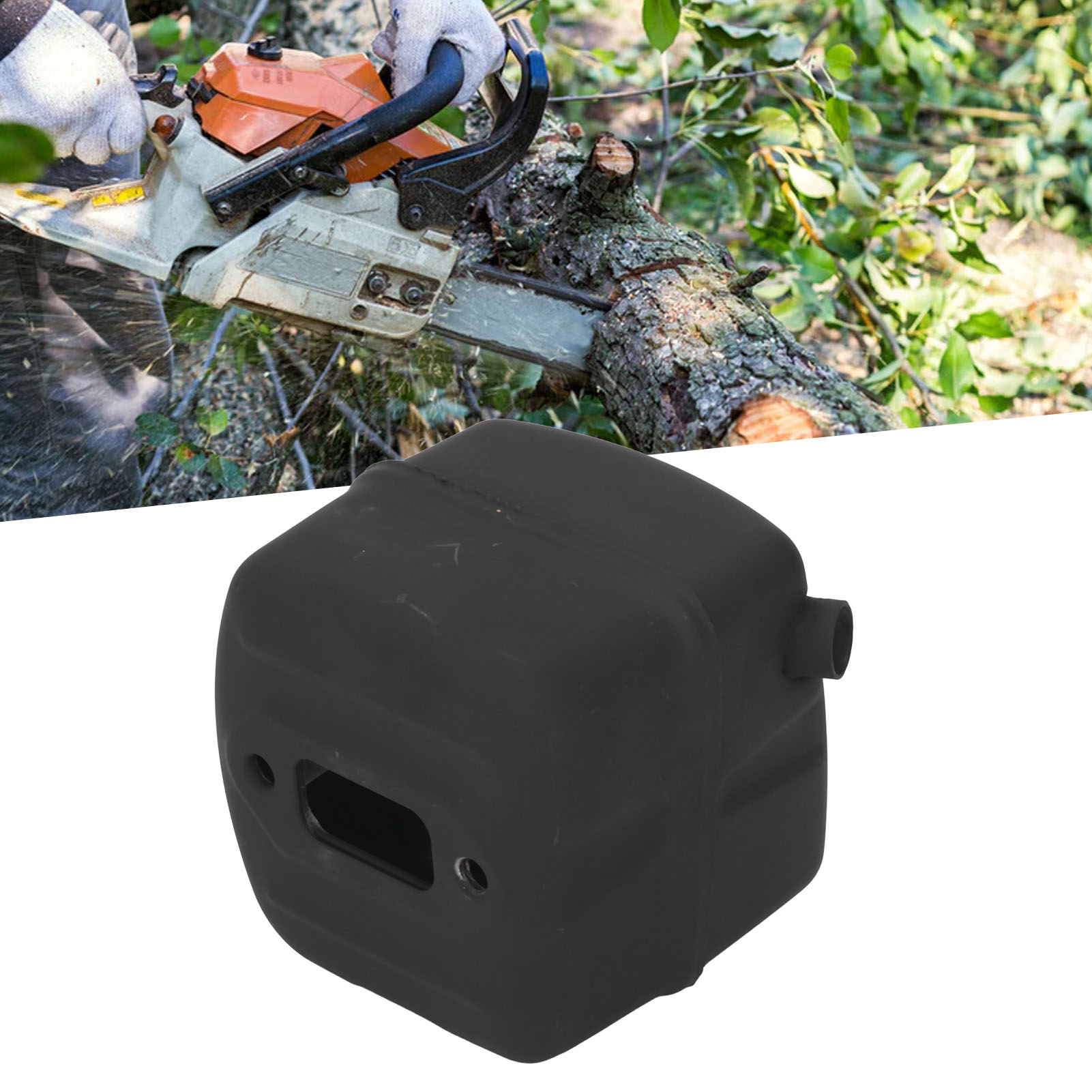 Auspuffschalldämpfer-set Für Husqvarna 385, 390, 372, 371, 365 Und 362 Kettensägen, Ersatzteilnummer 503765301 Und 544029501