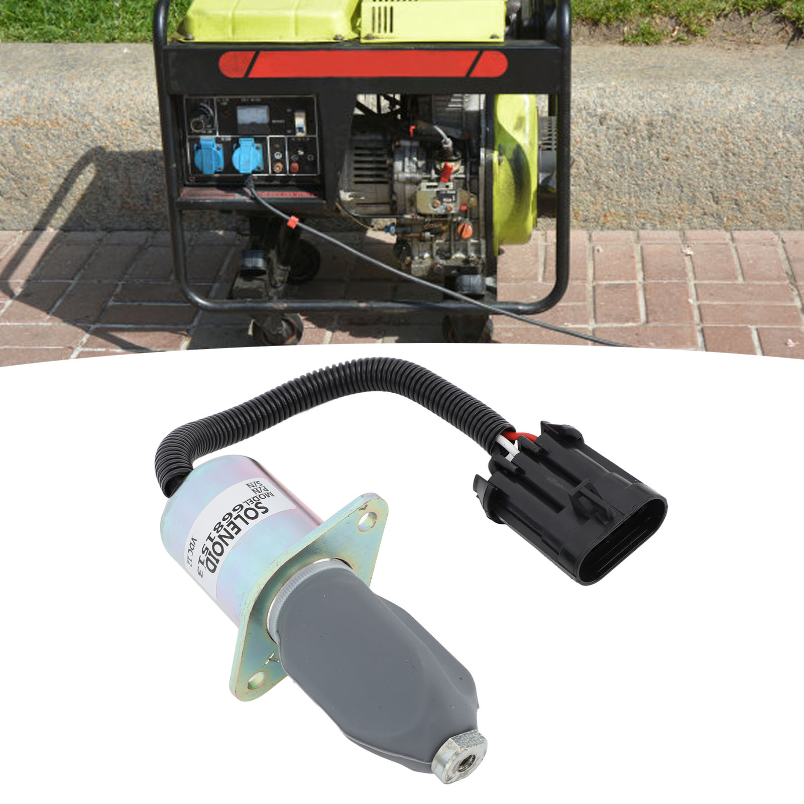 Geeignet Für Motorstopp-magnetventil 6681513 12v