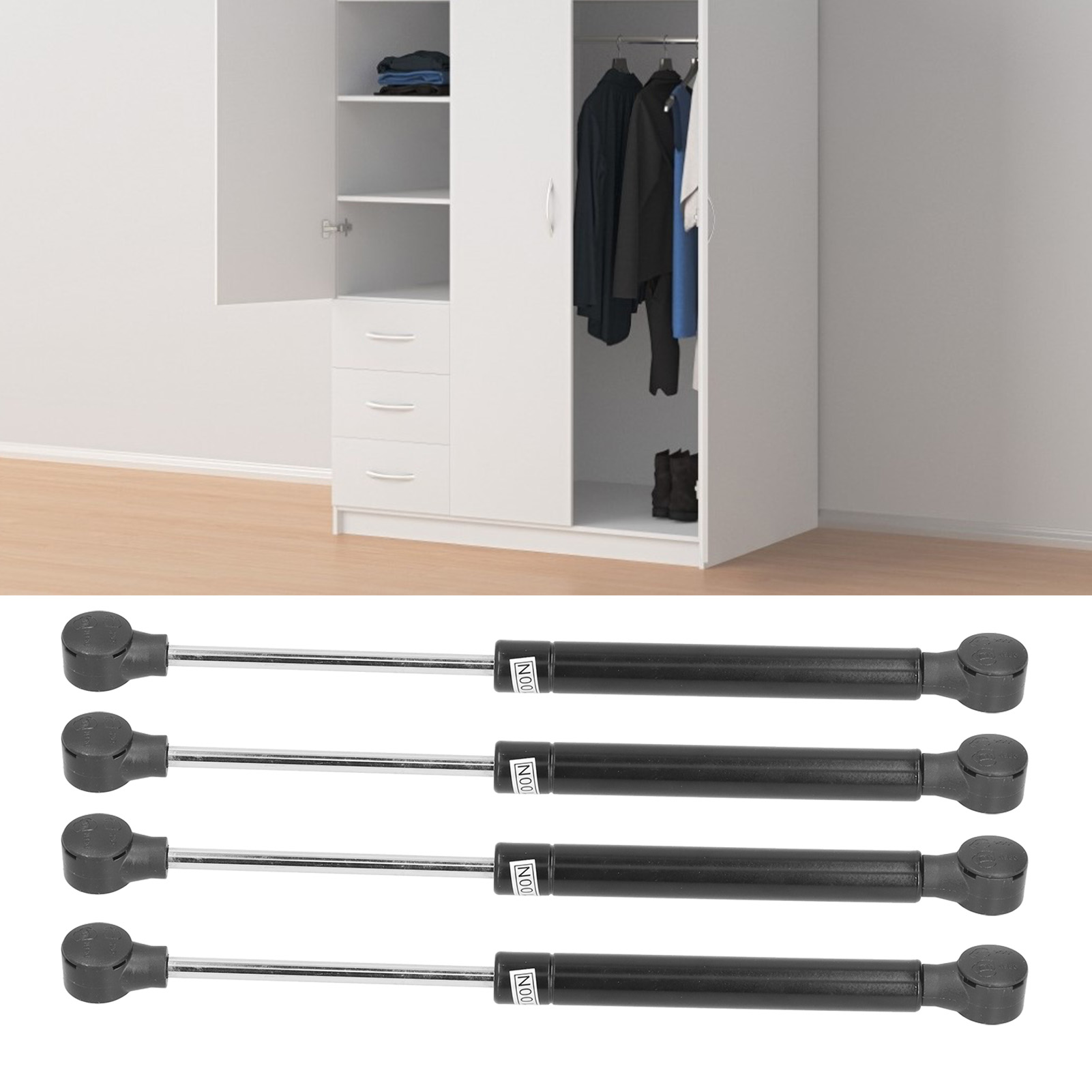 4 Sets/verkauf Von Hydraulischen Stützstangen, Gasfedern Für Schränke, Gasfedern Für Tatami-matten, Pneumatischen Stangen Für Schrankschwingtürstützen, Hydraulikstangen