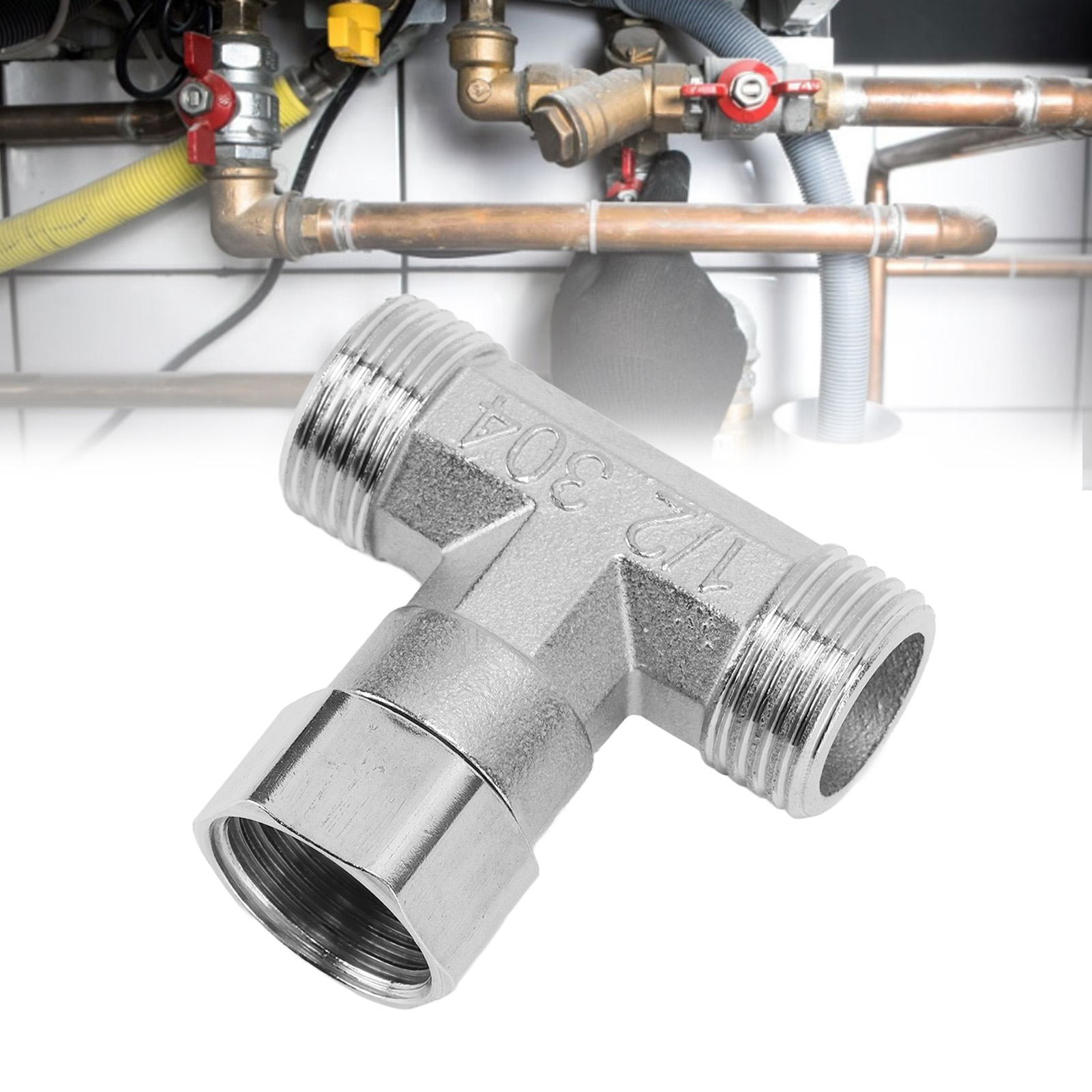 Rohrverschraubungen Aus Edelstahl 304, Gewindeverbinder, Adapter, 4-punkt-rohrverschraubungen Mit Zentralem Innengewinde