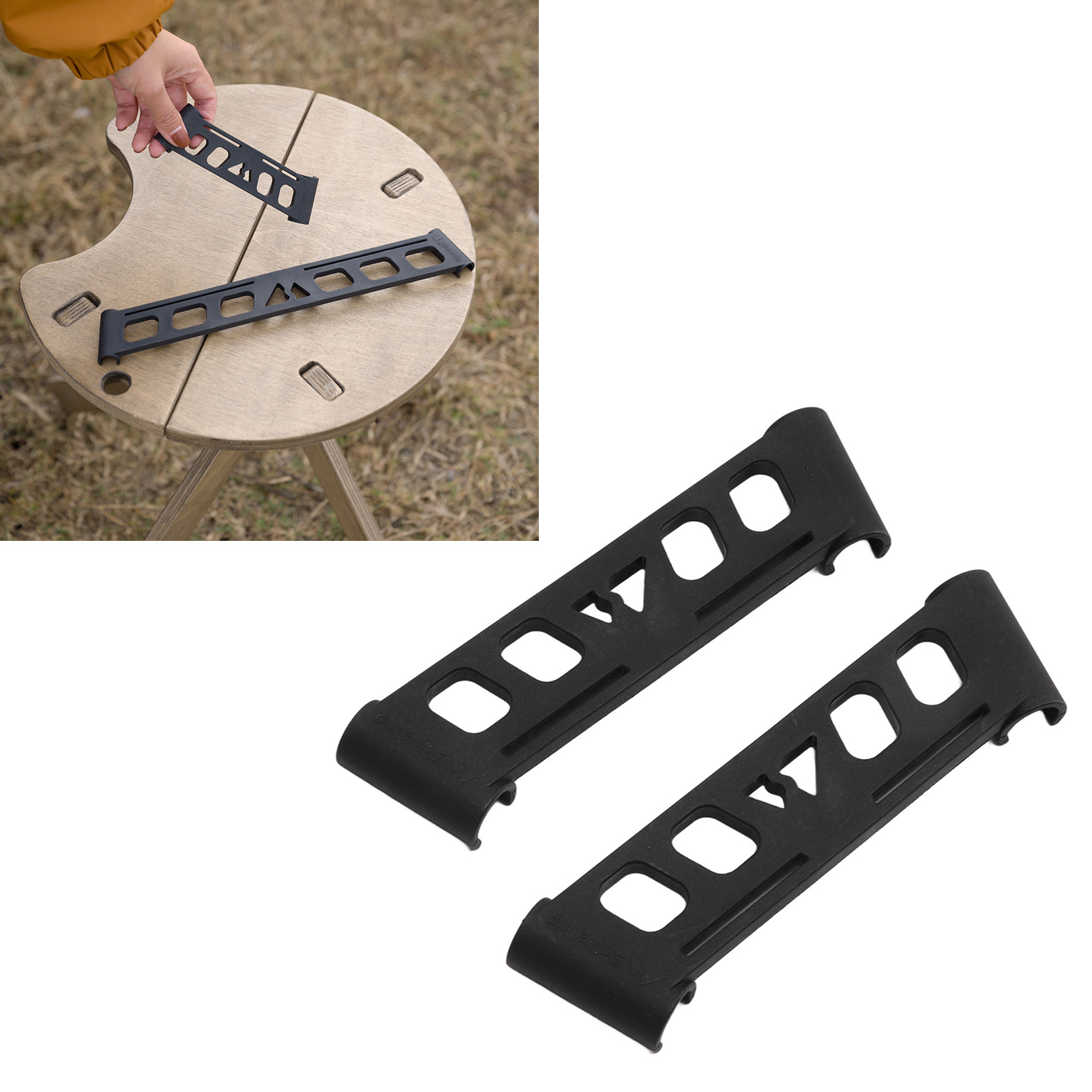 Mountain Fun Dreieckiger Camping-gepäckträger Mit Seitlicher Schlaufe, Tragbar Und Robust, Ideal Für Picknicks. Kompakte Größe.