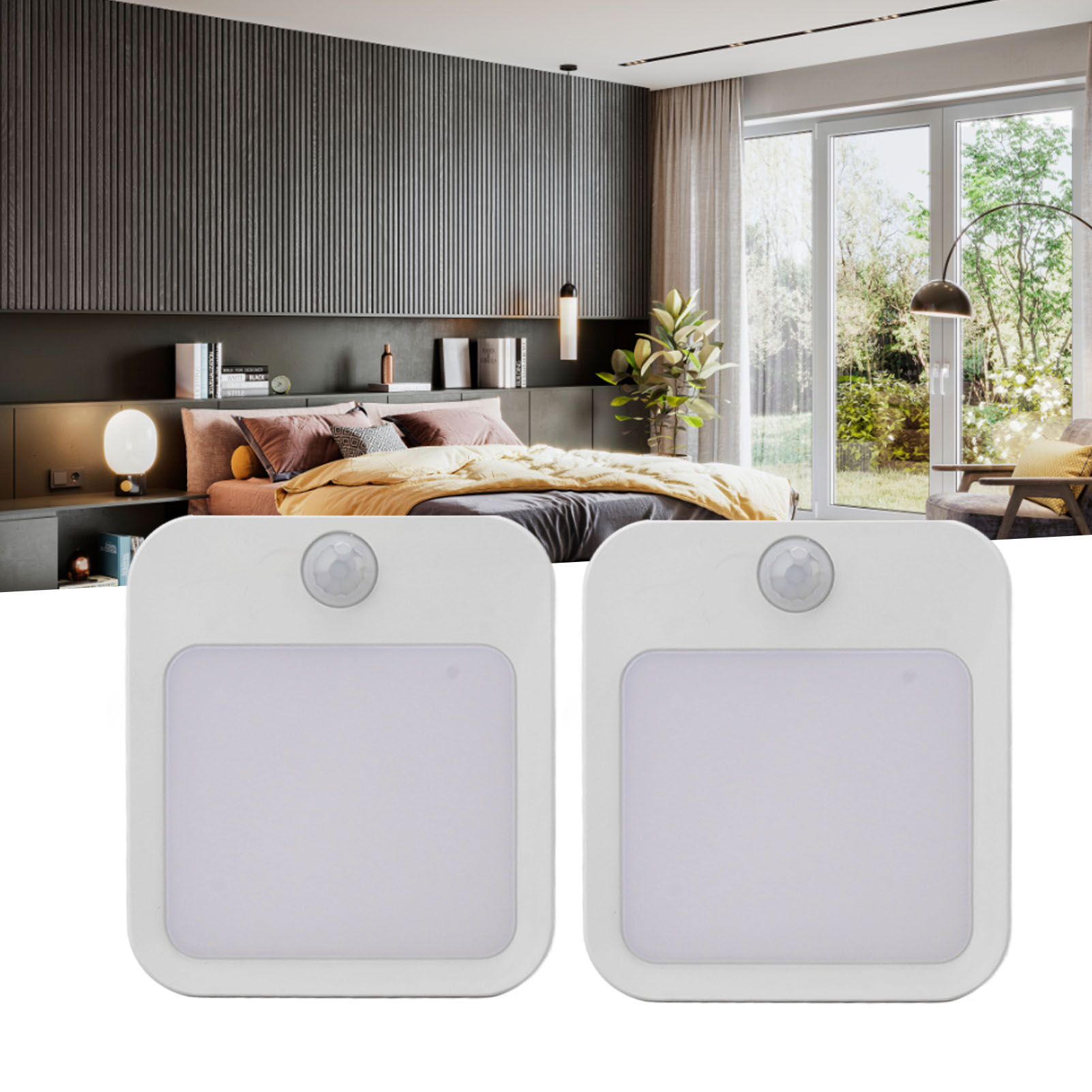 Dimmbare Led-einbauleuchte Mit Automatischem Dämmerungssensor. Sanftes, Warmweißes Licht, Ideal Für Flure, Schlafzimmer, Kinderzimmer, Küchen Und Treppenhäuser.