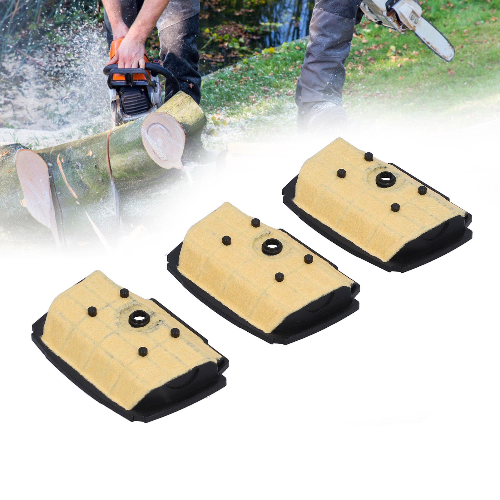 Baumwoll-luftfilter Für Stihl Ms201t, Ms201tc Und Ms201 Kettensägen (3er-pack)