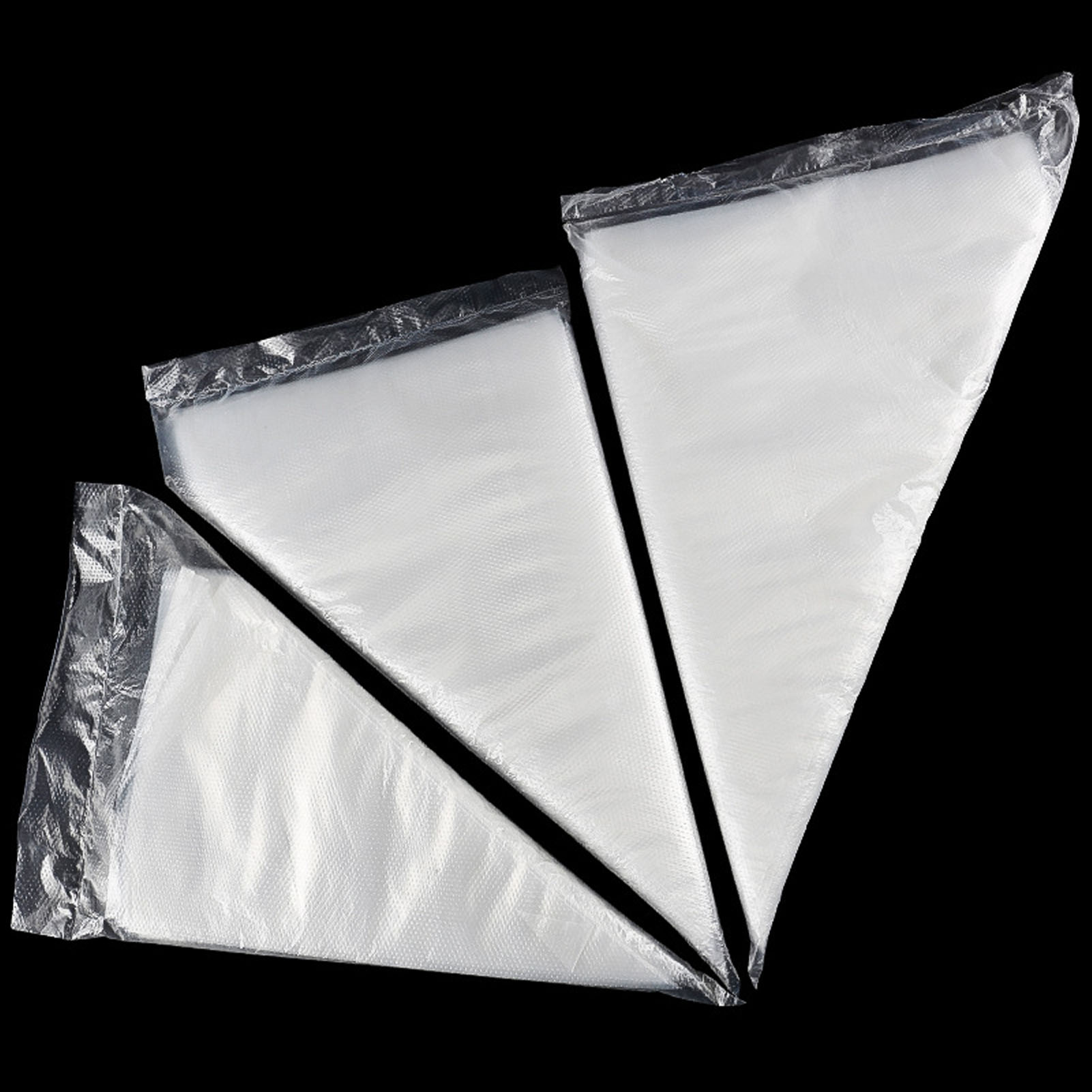 300 Transparente Einweg-spritzbeutel Aus Dickem Polyester Für Kuchen, Sahne, Marmelade, Schokolade Und Backutensilien – Kleine Größe