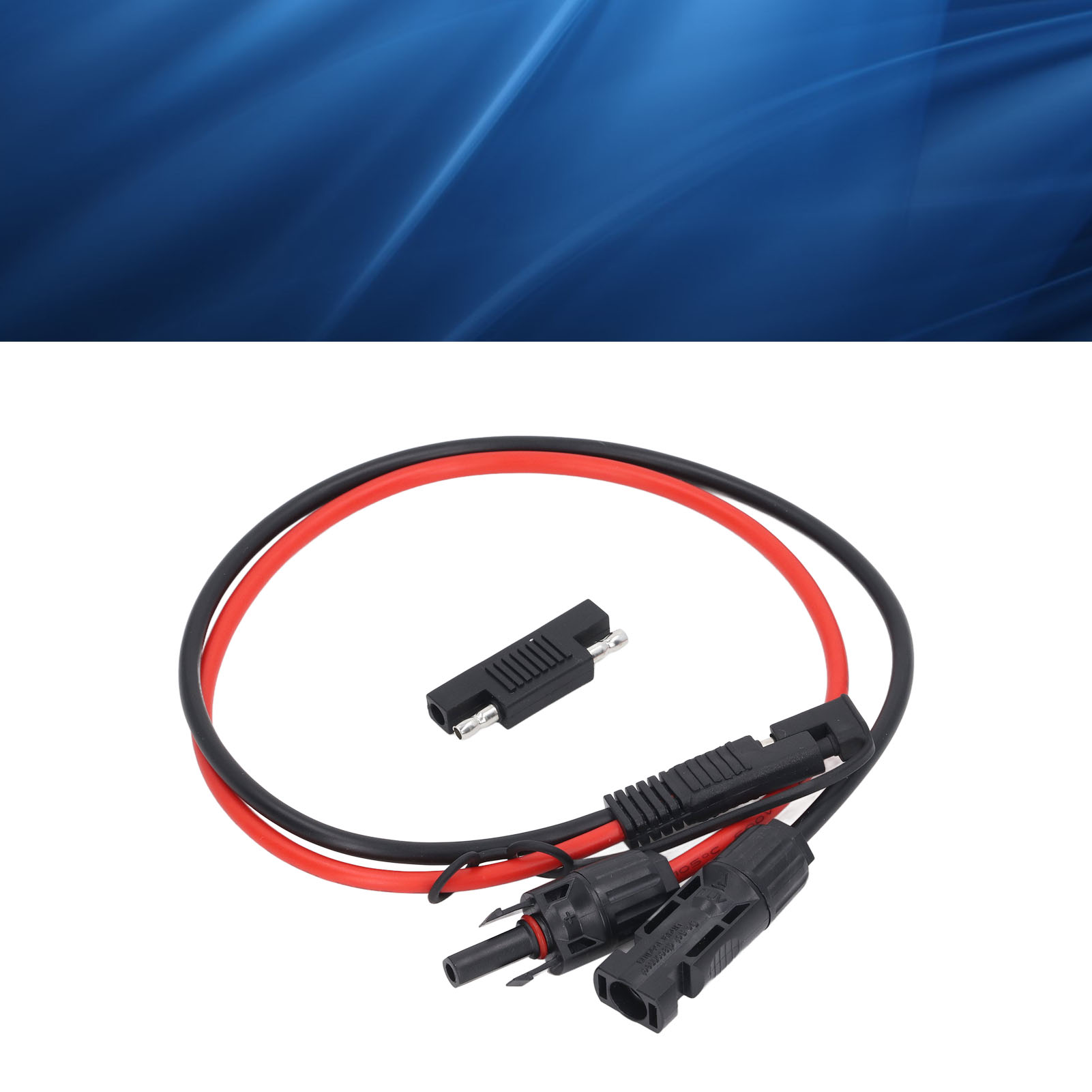 Mc4 Photovoltaik-stecker, Mc4-zu-sae-solarkabel, Mc4-stecker, Sae-zu-mc4-adapterkabel, 10awg, 0,60 M.