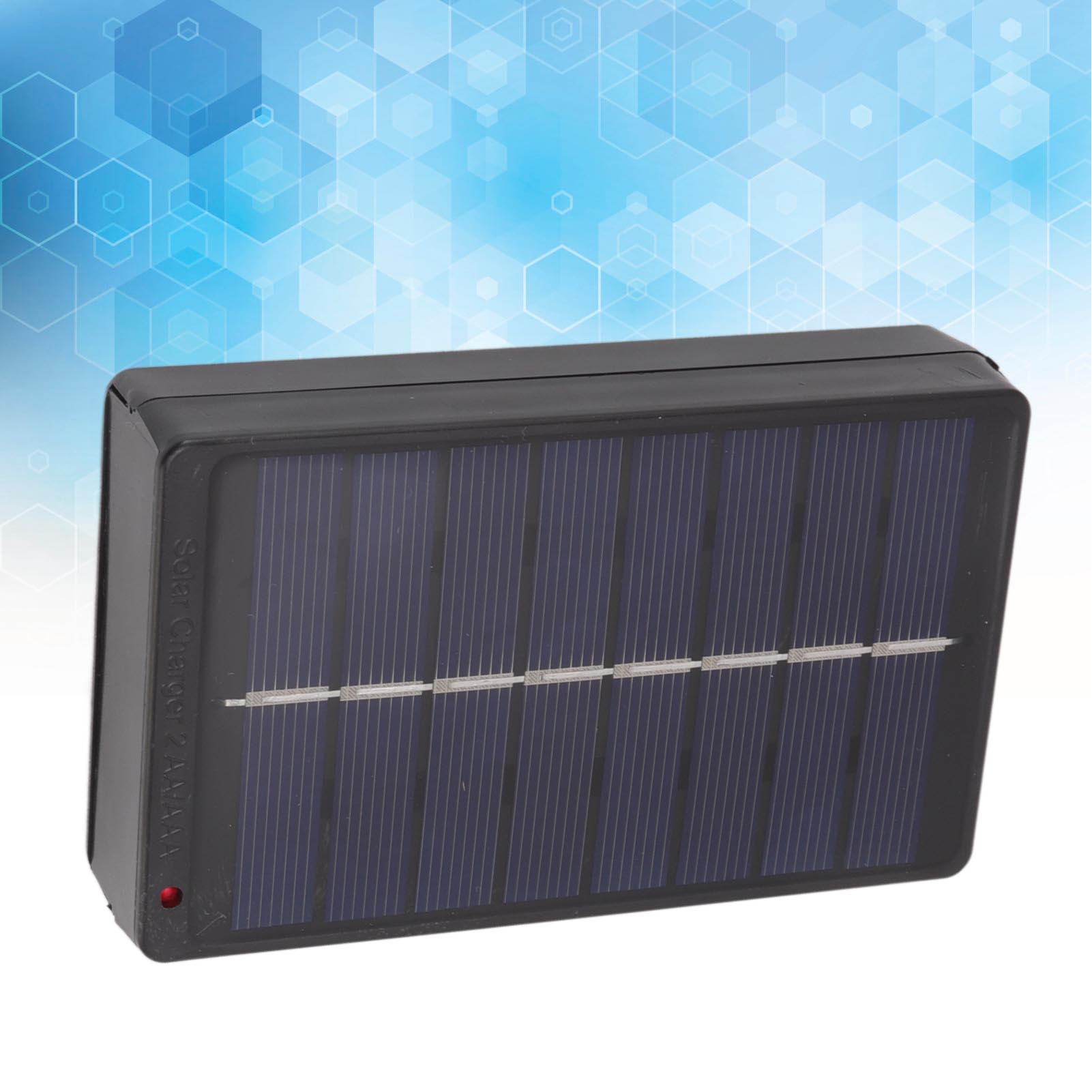 Die 1w 4v Solarladebox Kann Aa- Und Aaa-batterien Mit 1,2v Aufladen.