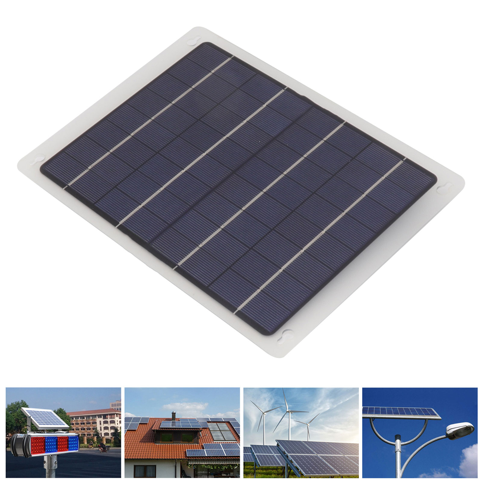 10w Monokristallines Solarpanel, 18v 50a Mppt-regler, Spannungsstabilisierung, Zwei Usb-anschlüsse Zum Externen Laden, Kfz-ladegerät.