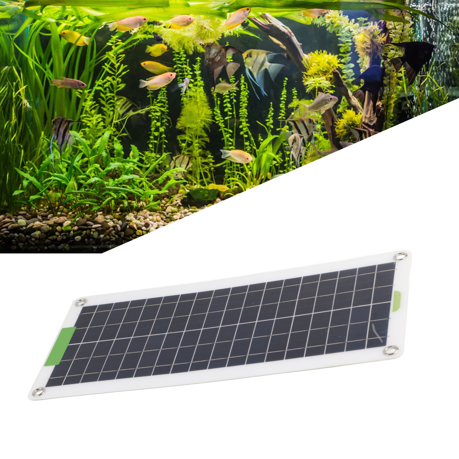 30-w-solarpanel-set, Verstellbare Solarwasserpumpe, Solar-photovoltaikpanel, Springbrunnenpumpe