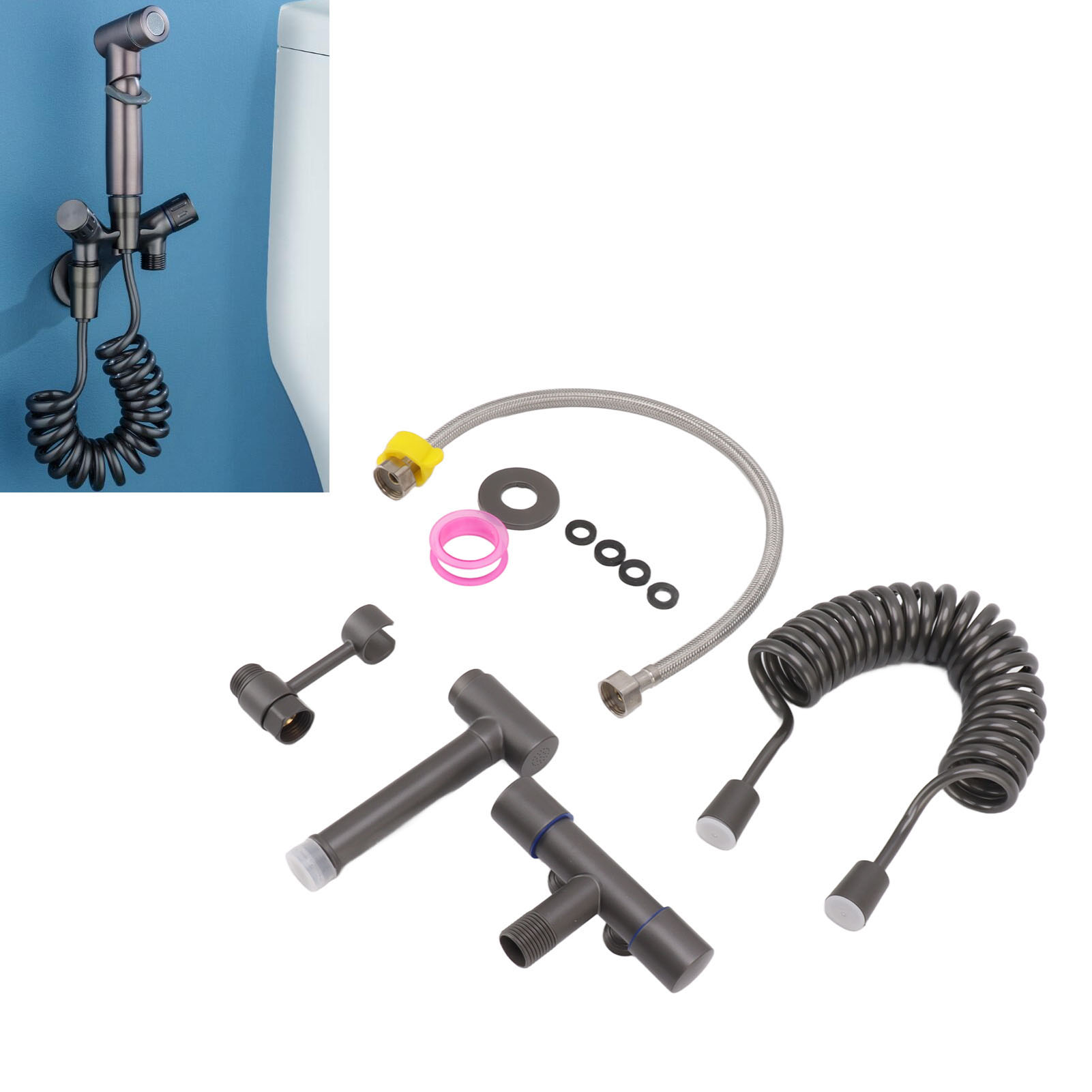 Duschkopfhalterung, Bidet, Wasserspender, Sprühpistole