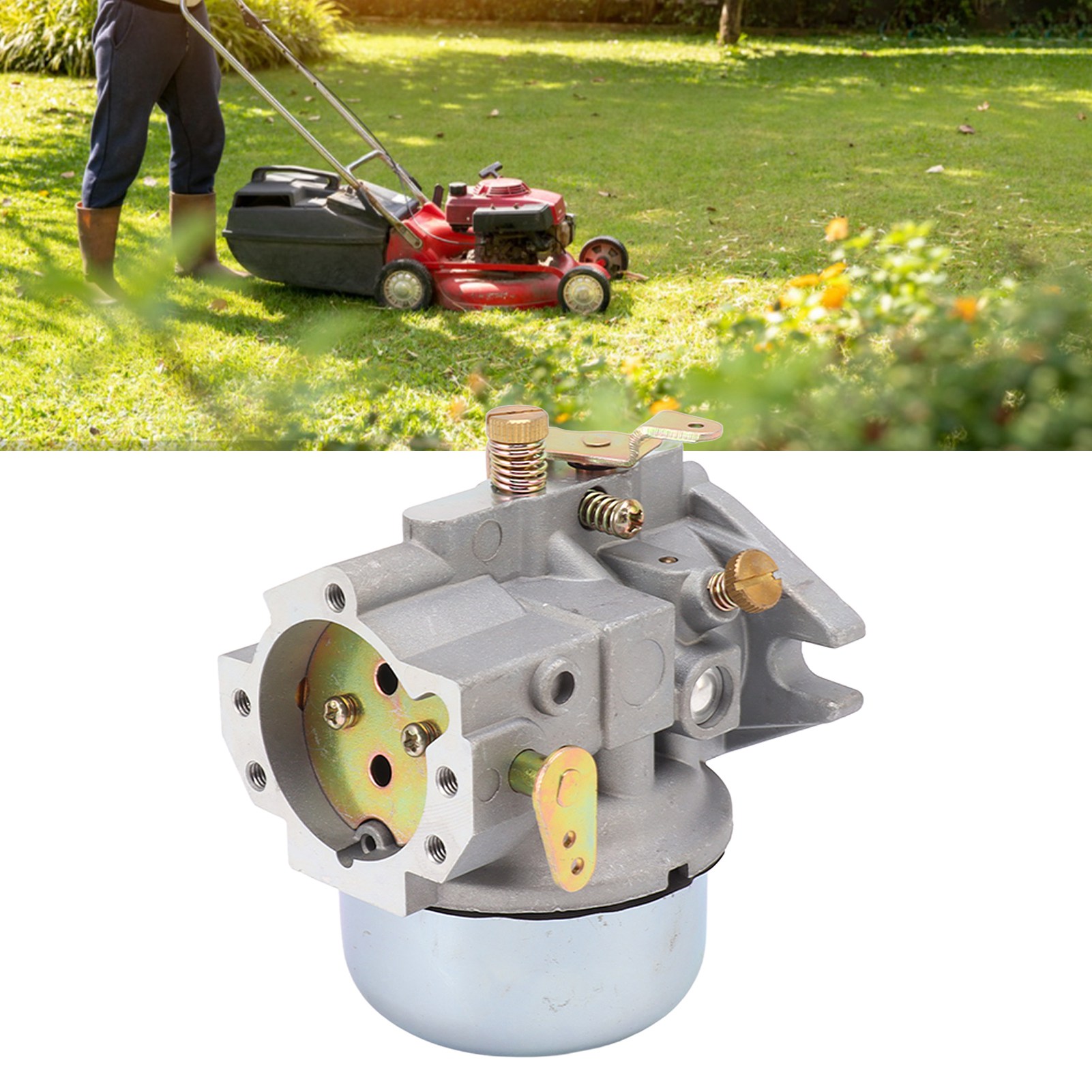 Vergaser Für Kohler Magnum Mv20 Rasenmäher (52-053-18, 52-053-28, 5205309, 5205318, 5205328) Kt17, Kt19, M18, M20, Mv18 Mit Dichtungen Und Düsenreinigungssatz (kohlenrückstände).