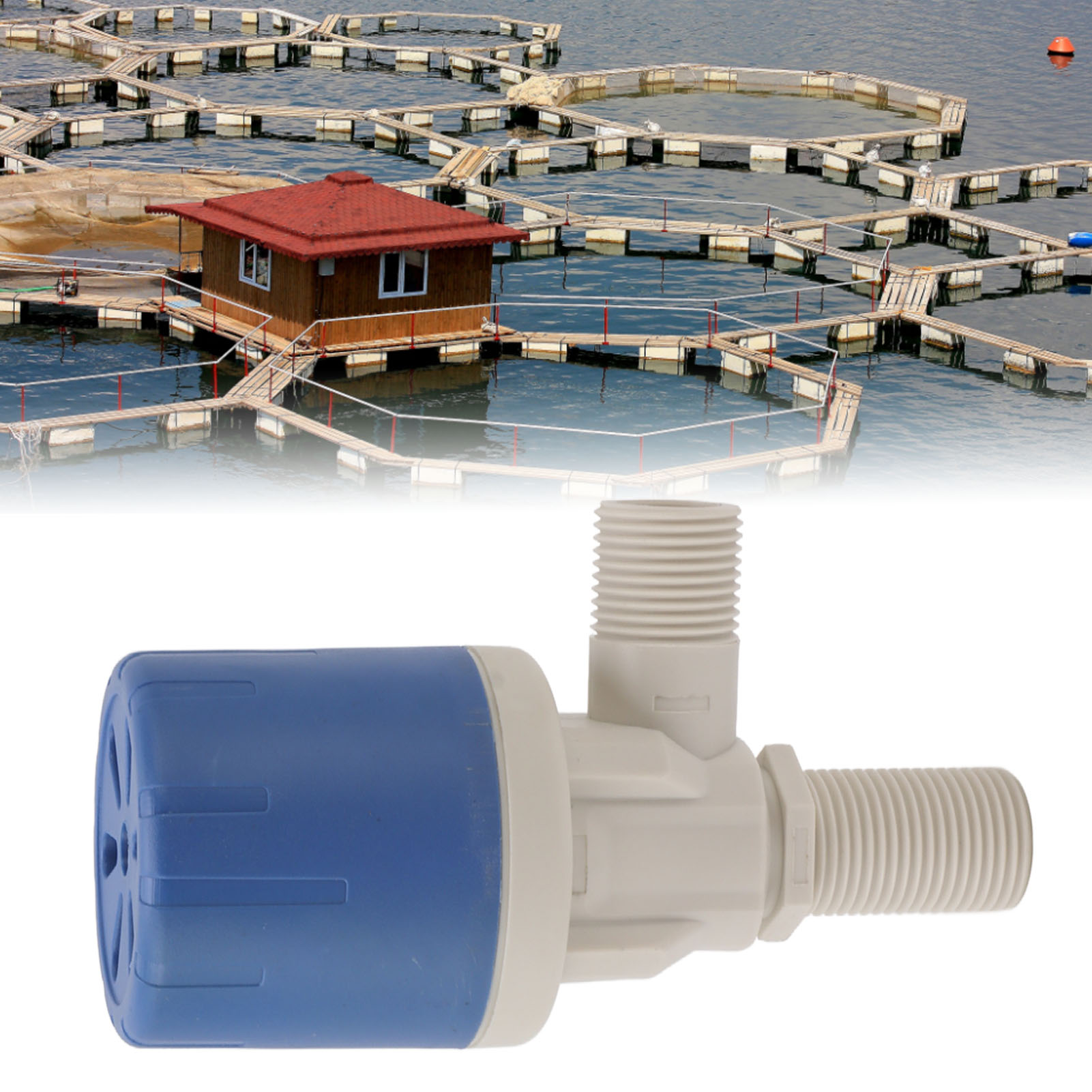 Hochleistungs-wasserstandsregelventil, G1/2-außengewinde, Inkubatorzubehör, Wassereinlassschalter, Automatisches Wassereinlassventil, Oberer Wassereinlass