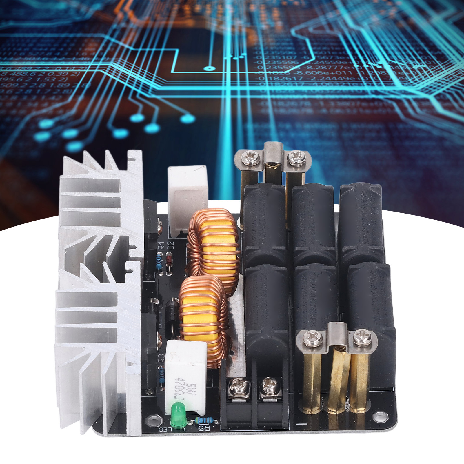 Zvs 1000w 12v-48v Niederspannungs-induktionsheizgerät, Hochfrequenzheizung, Steckerlos