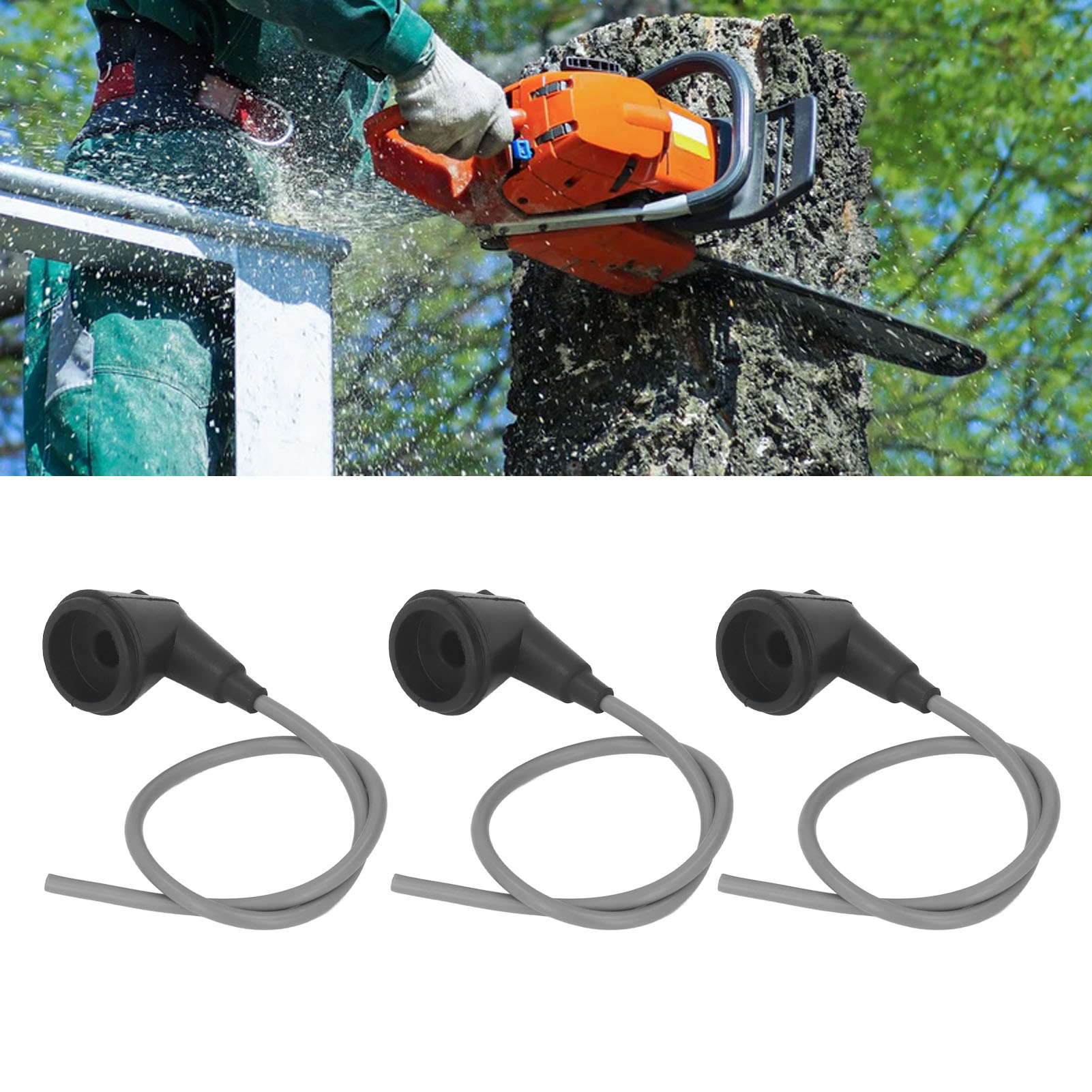Satz Mit 3 Hochspannungskappen Für Stihl 070 090 Kettensägen-zündkabel