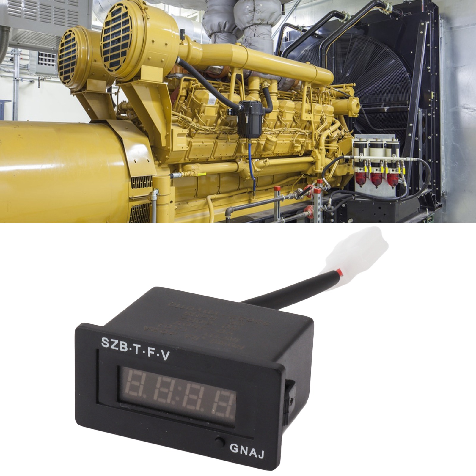 Digitales Voltmeter 402a Für Benzin- Und Dieselgeneratoren, 90-250v Voltmeter