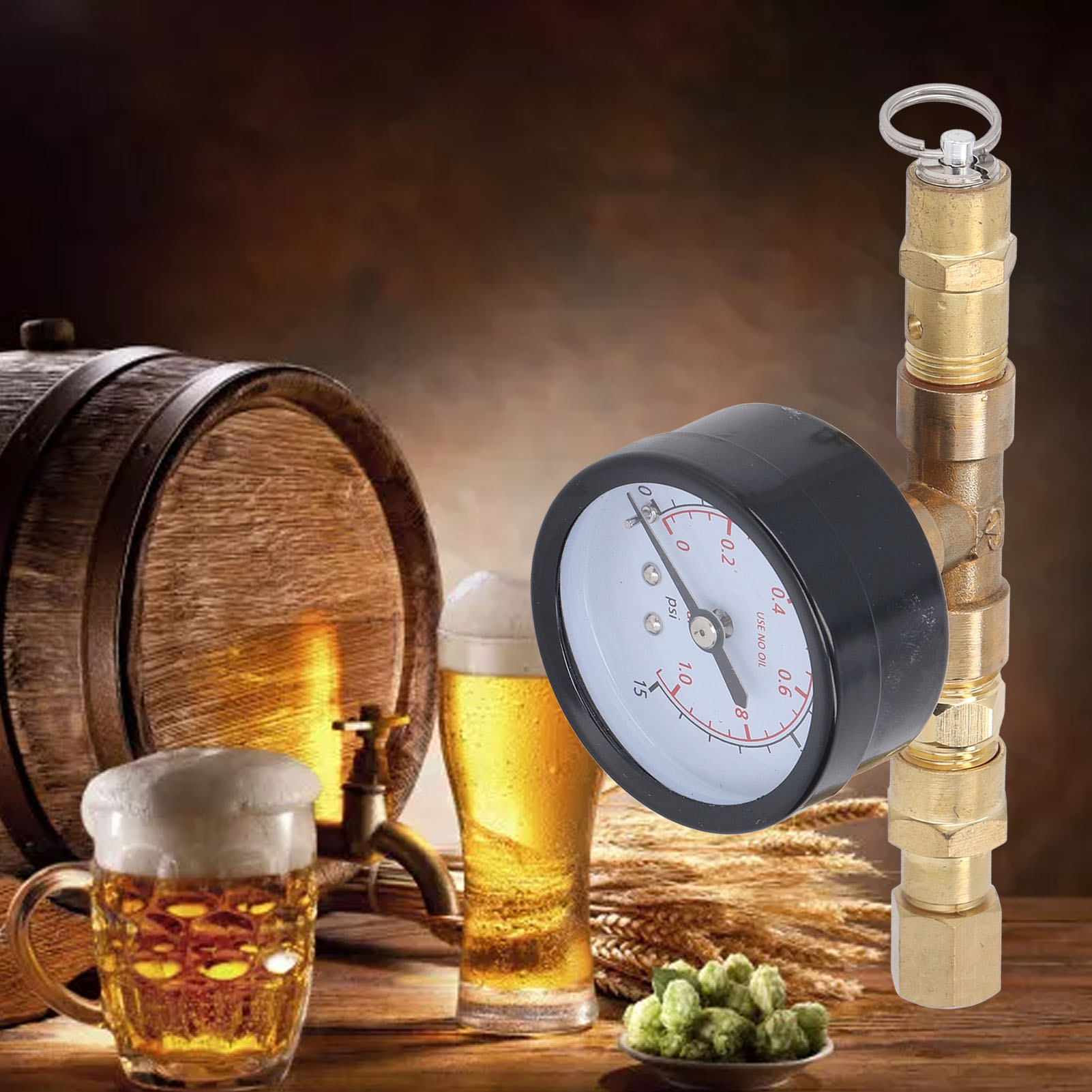 Druckregler Mit Einzelmanometer Für Coca-cola- Und Pepsi-fässer