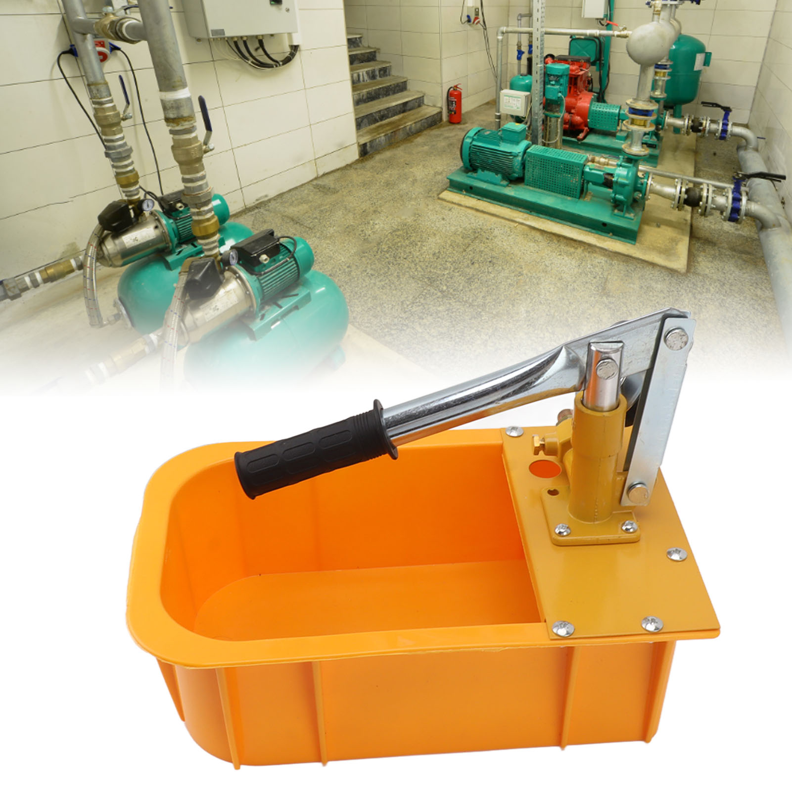 Manuelle Druckprüfpumpe, Ppr-wasserleitung, Druckprüfgerät Für Fußbodenheizung, Lecksuchgerät, Wasserrohrdruckprüfer, Tragbares Manometer.
